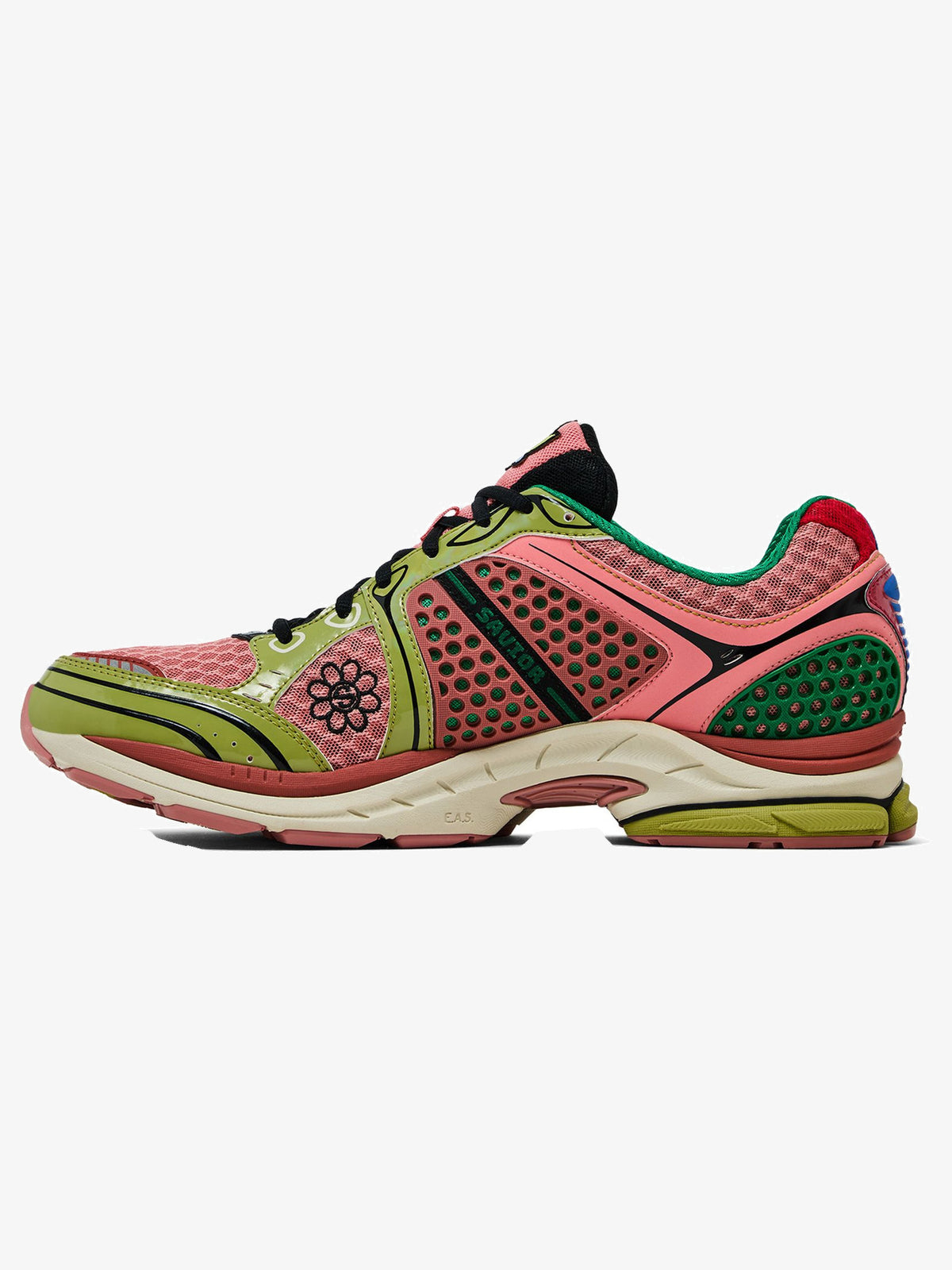 Saucony ProGrid Triumph 4 'Jae Tips Flowers Grow Uptown Virginia Creeper' β inner side