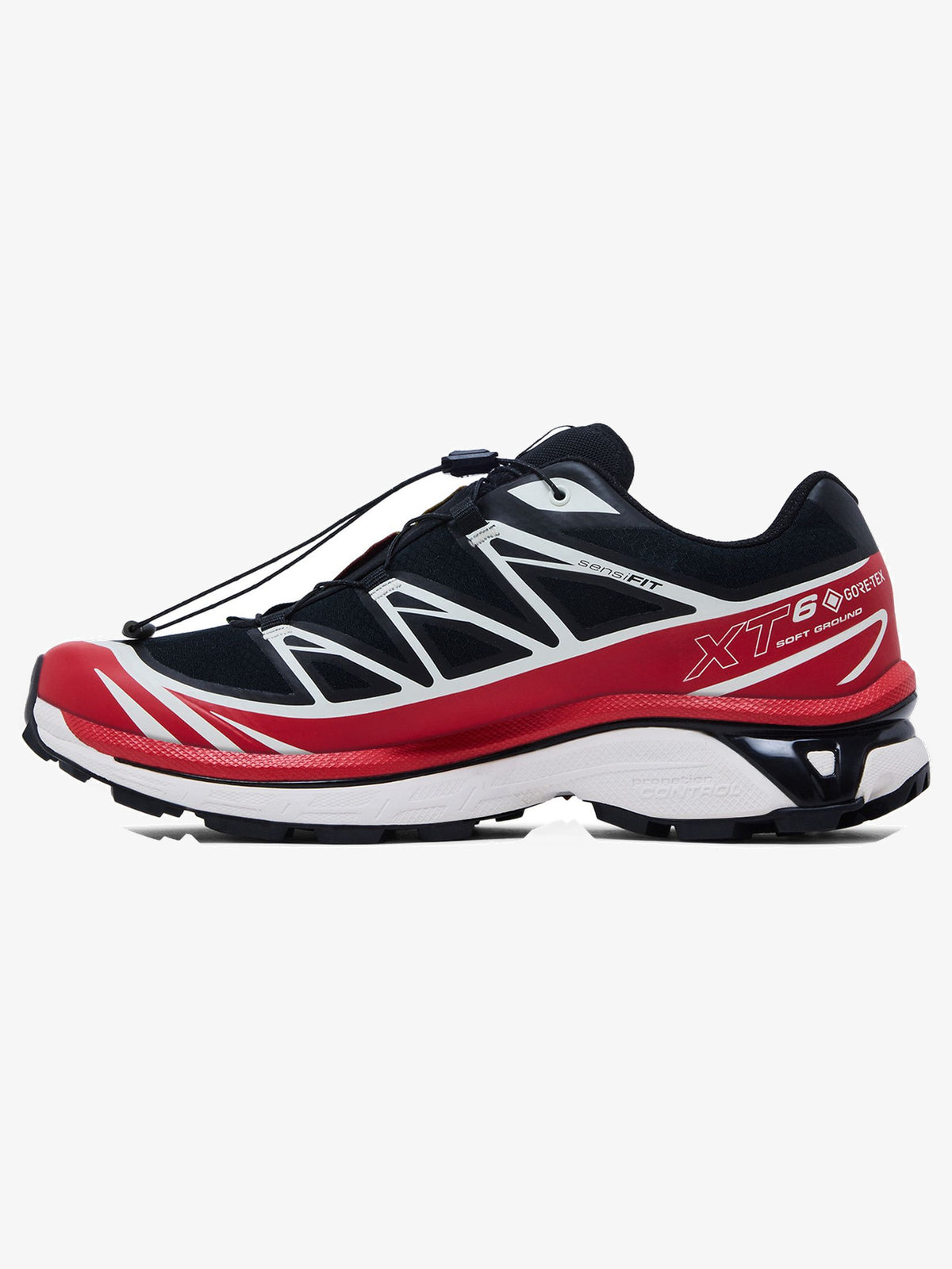 Salomon XT-6 Gore-Tex 'Black Flame Scarlet' β inner side