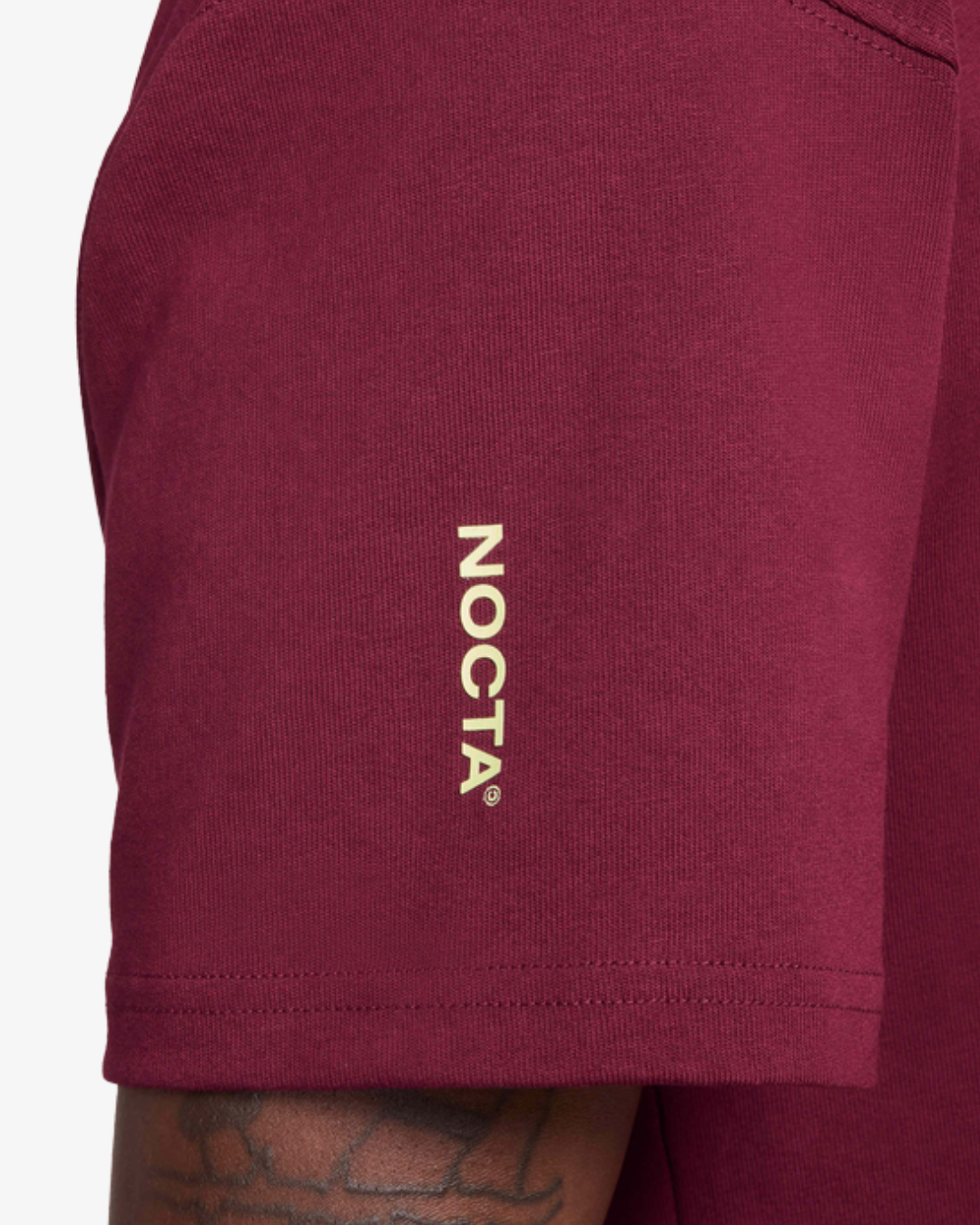 Nike x NOCTA NFI Big Body CS Tee Dark Beetroot