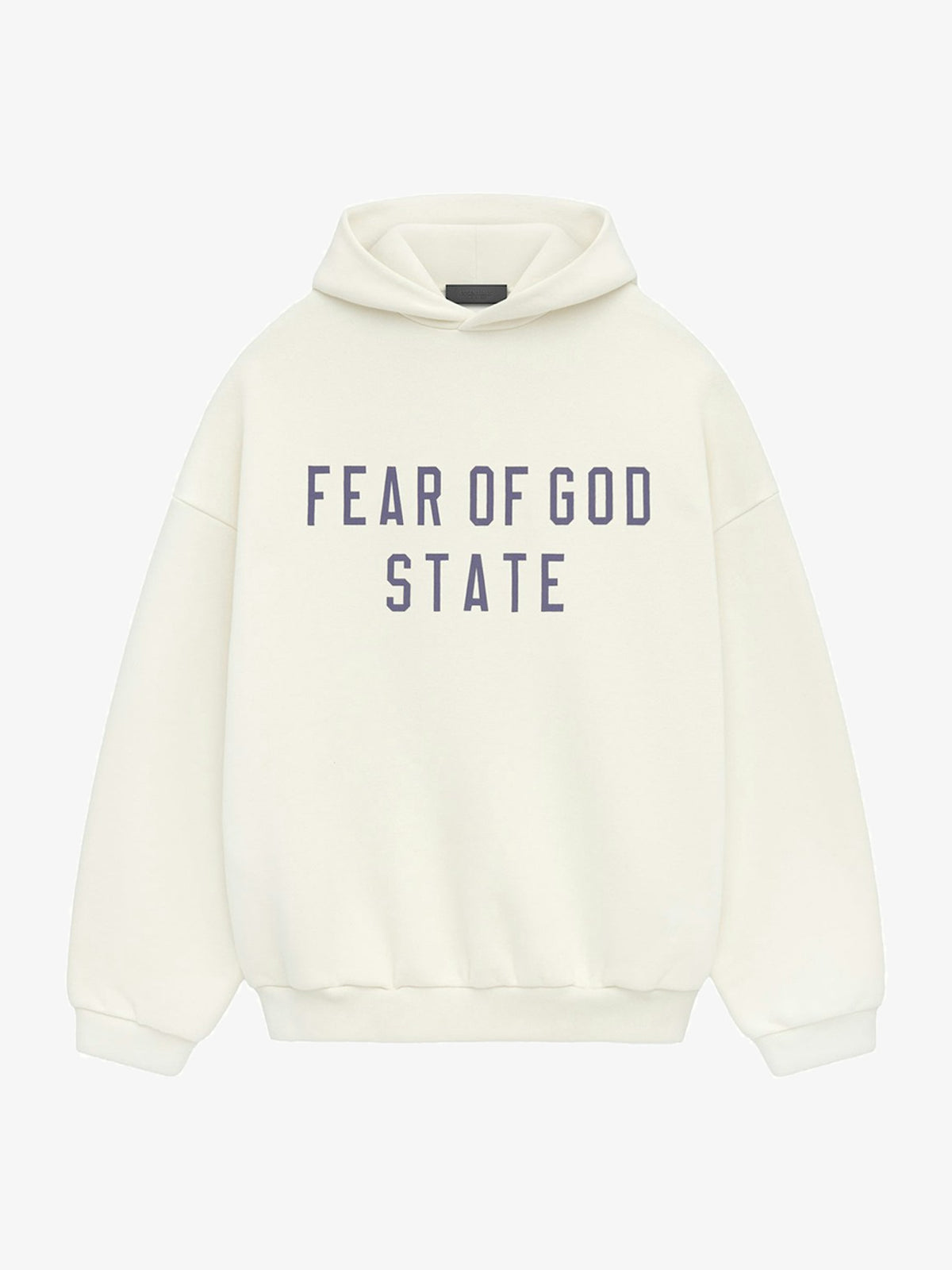 Fear of God Essentials Fleece Hoodie 'Shell' – front three-quarter