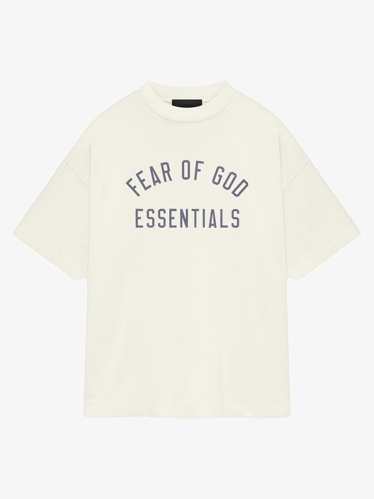 Fear of God Essentials Jersey Crewneck Tee 'Shell' – front, second view