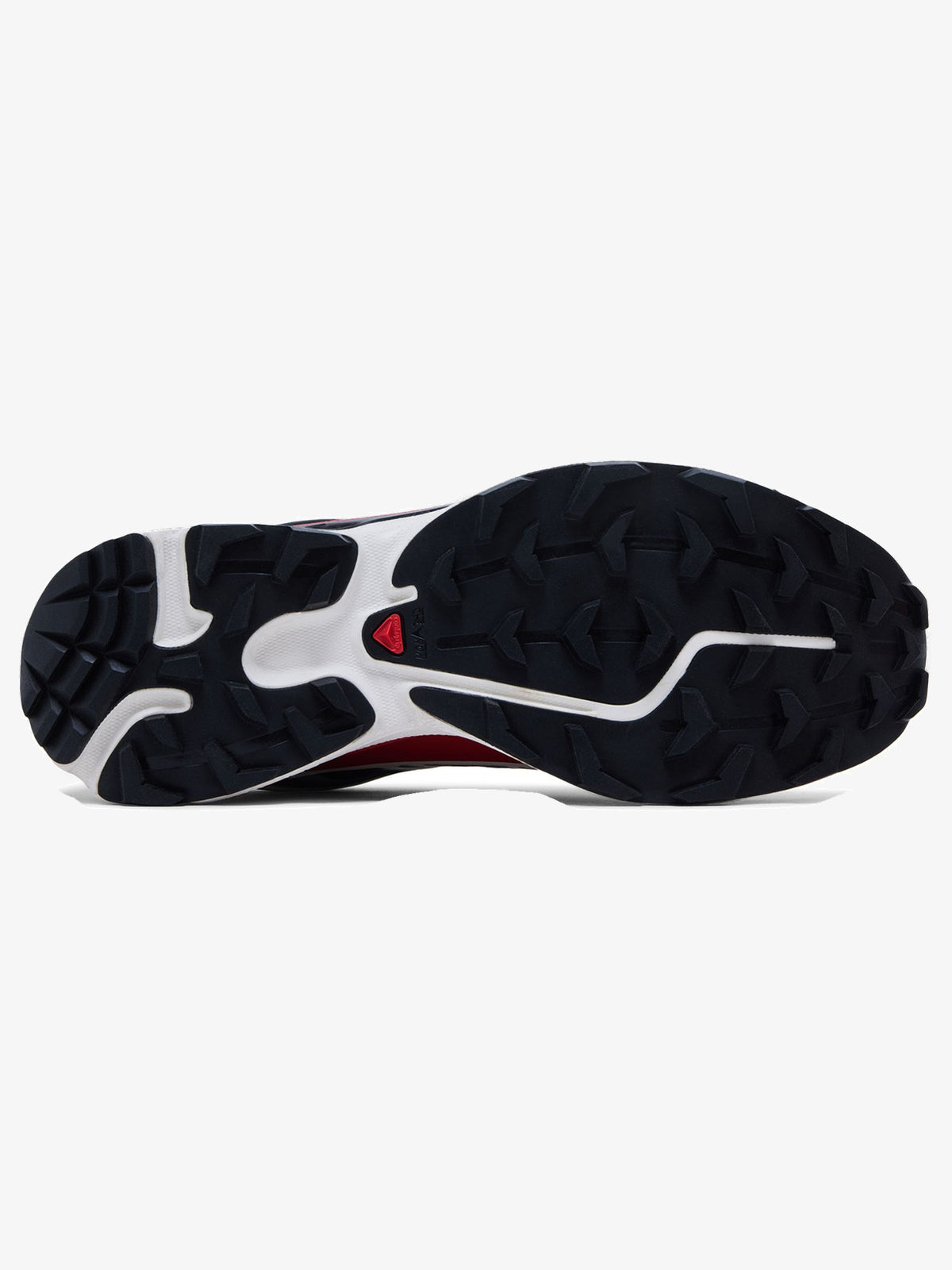 Salomon XT-6 Gore-Tex 'Black Flame Scarlet' β sole