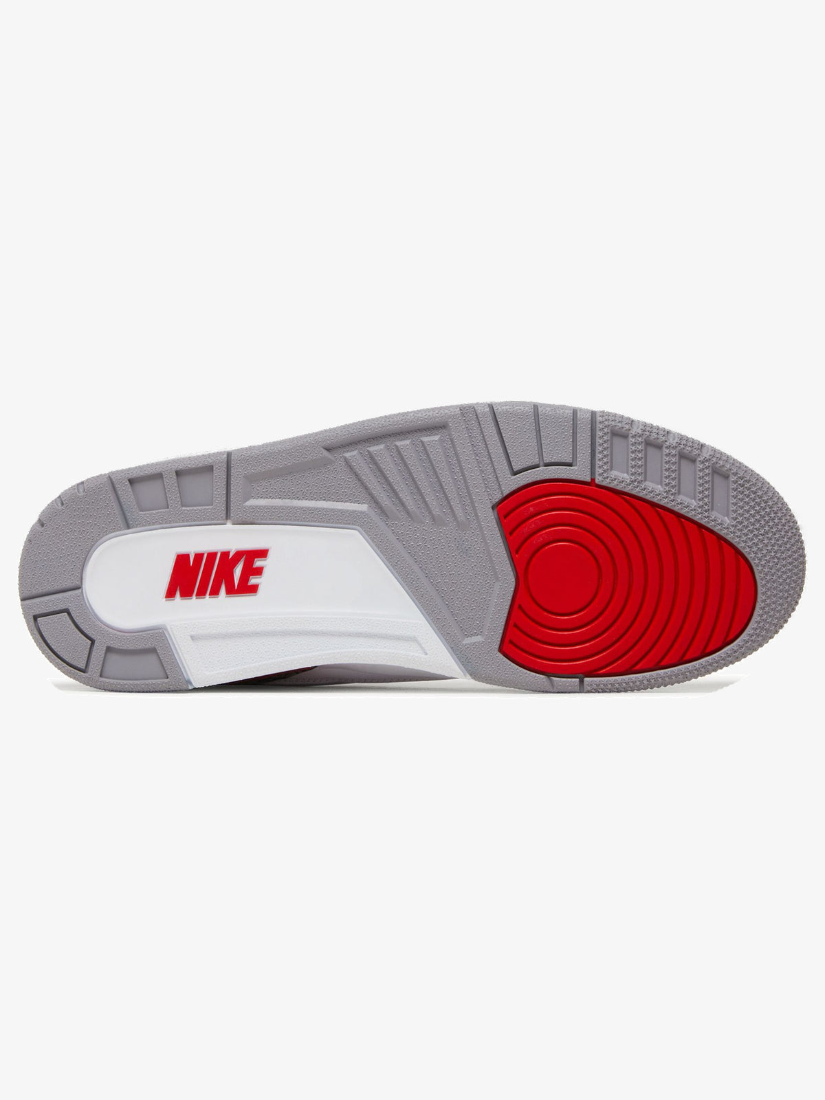 Jordan 3 Retro 'Fire Red (2022)' – sole
