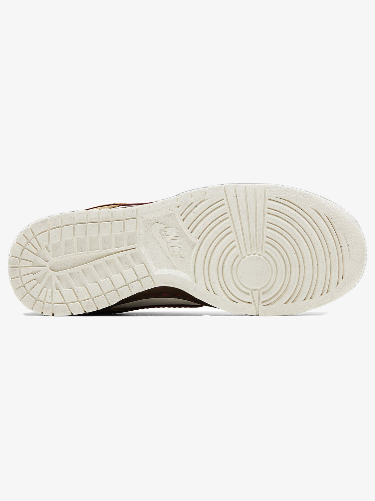 Nike Dunk Low Retro 'Khaki Team Red Pearl White' (W) – sole