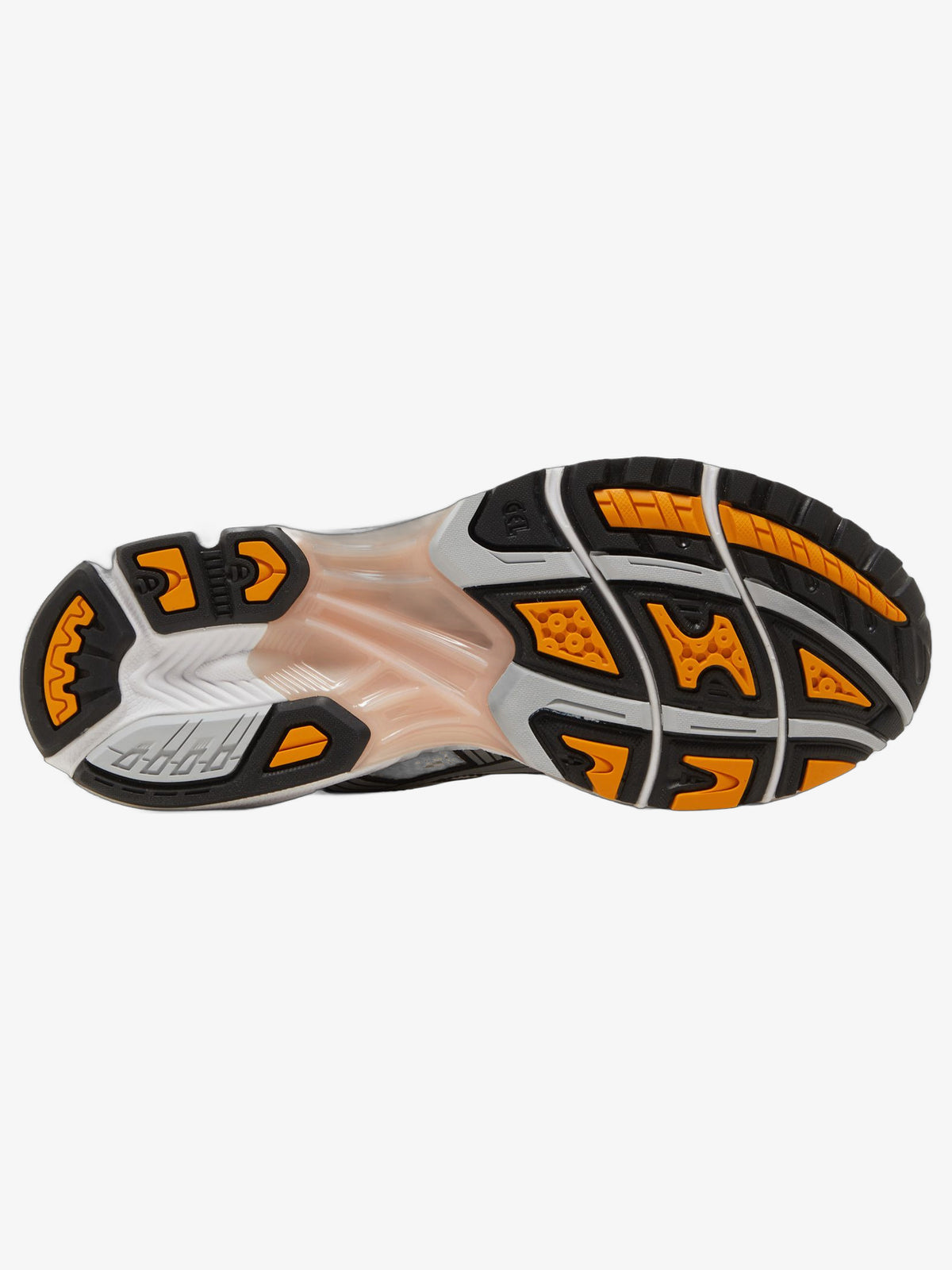 ASICS Gel-Kayano 14 'White Pure Silver Orange' β sole