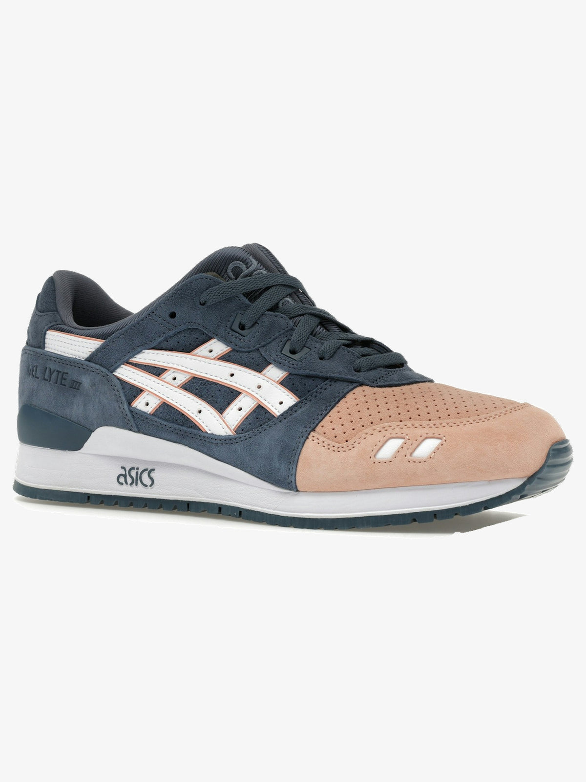 ASICS Gel-Lyte III Remastered 'Ronnie Fieg Salmon Toe 15th Anniversary' β front three-quarter