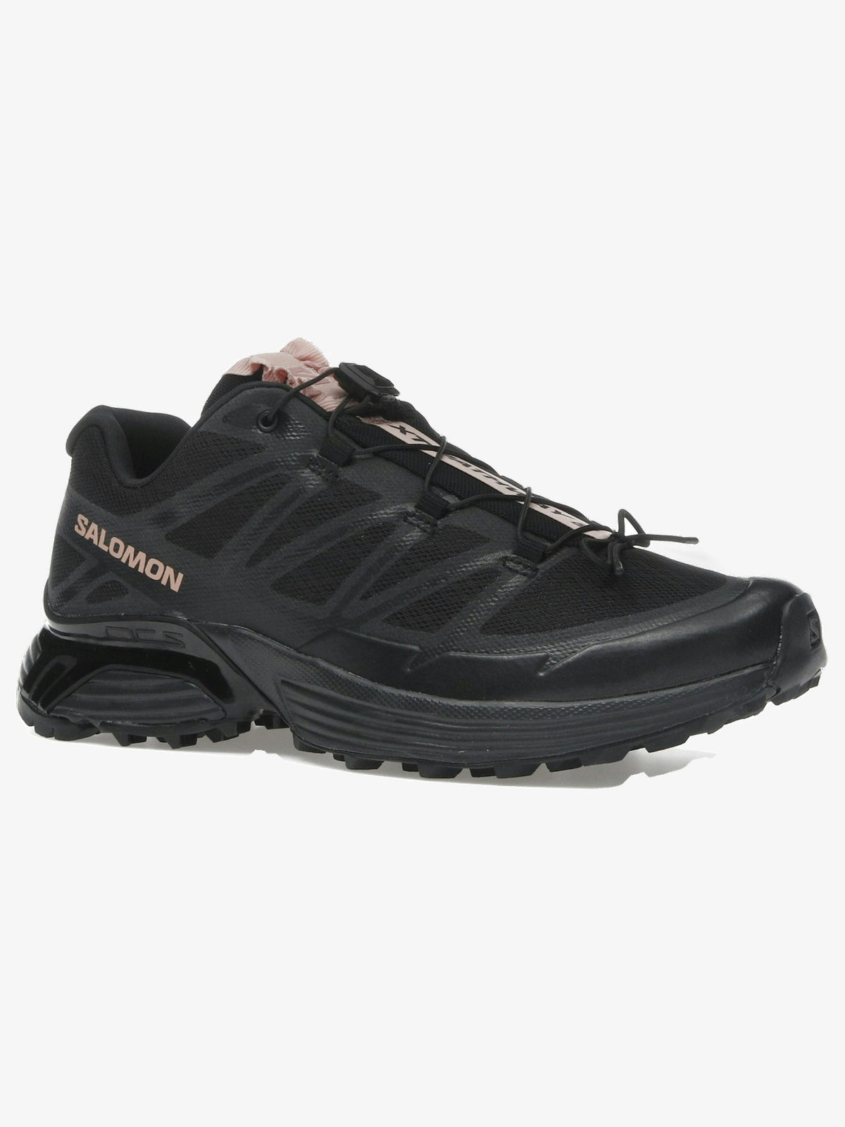 Salomon XT-Pathway 2 'Satin Black Mahogany Rose' β front three-quarter