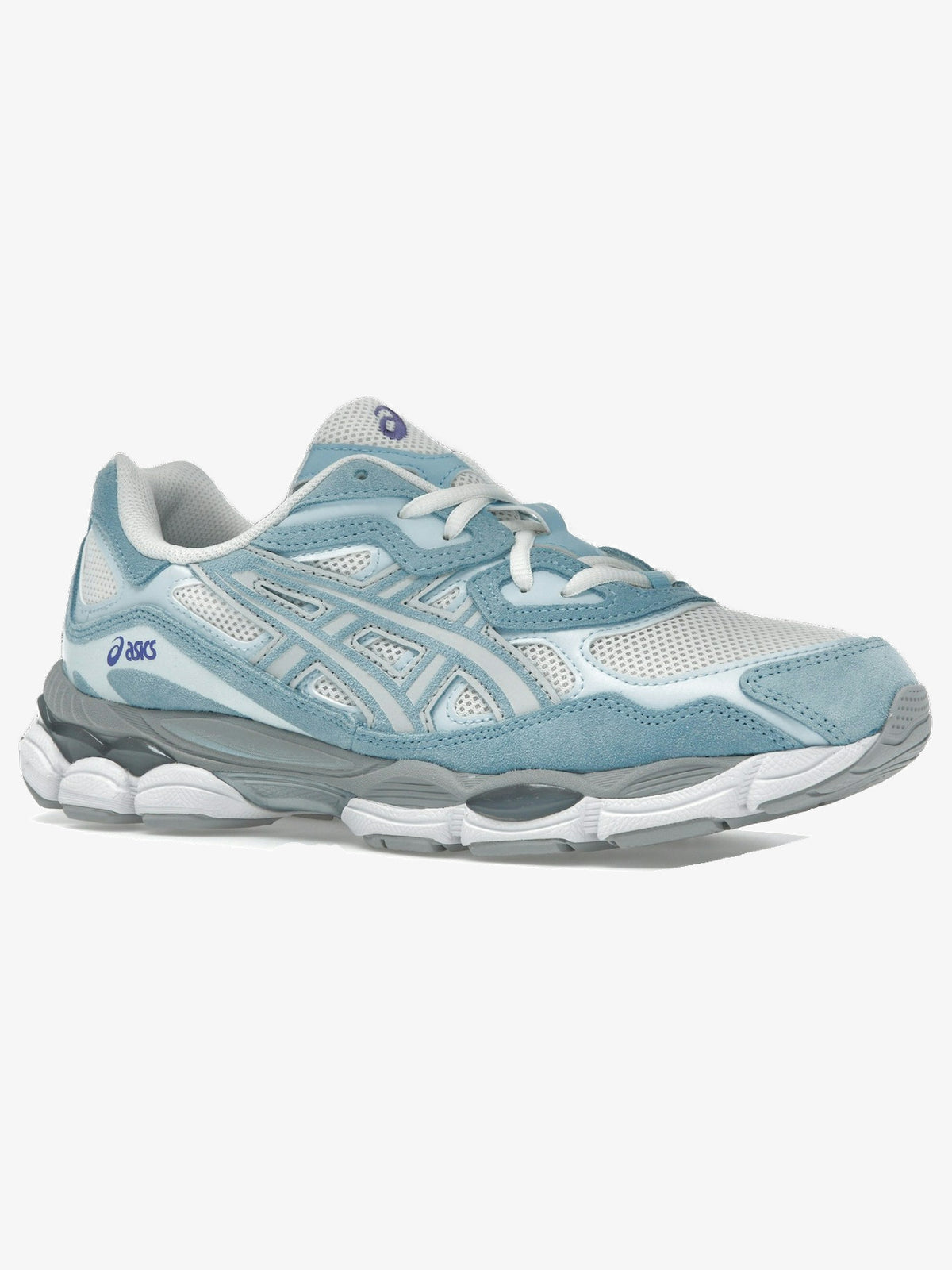 ASICS Gel-NYC 'Cream Arctic Sky' β front three-quarter