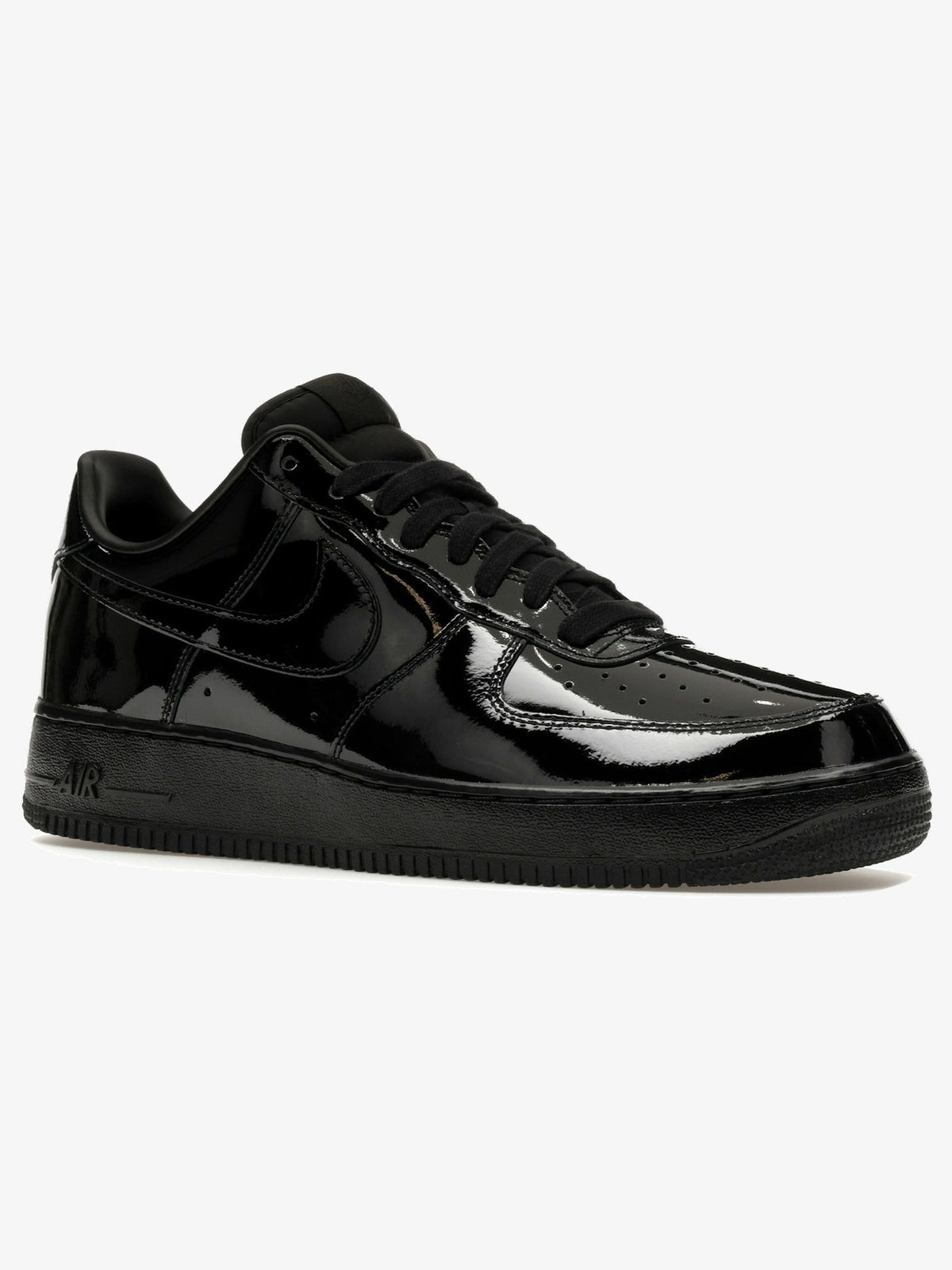 Nike Air Force 1 Low '07 Premium 'Black Patent' β front three-quarter