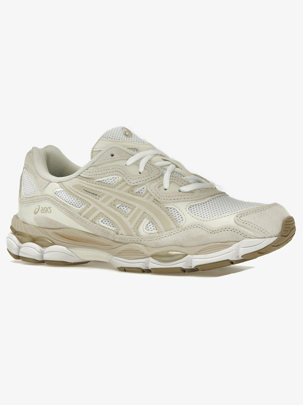 ASICS Gel-NYC 'White Feather Grey' β front three-quarter