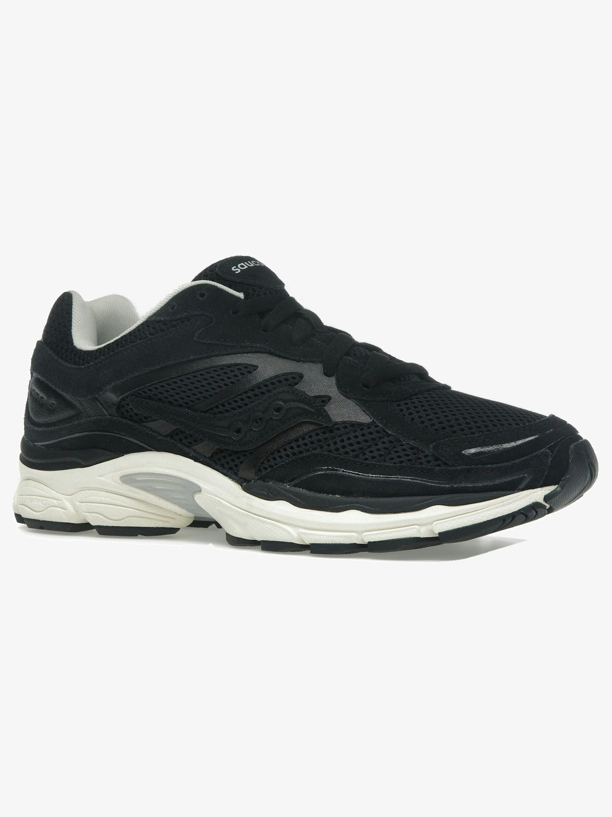 Saucony ProGrid Omni 9 Premium 'Black Cream' β front three-quarter