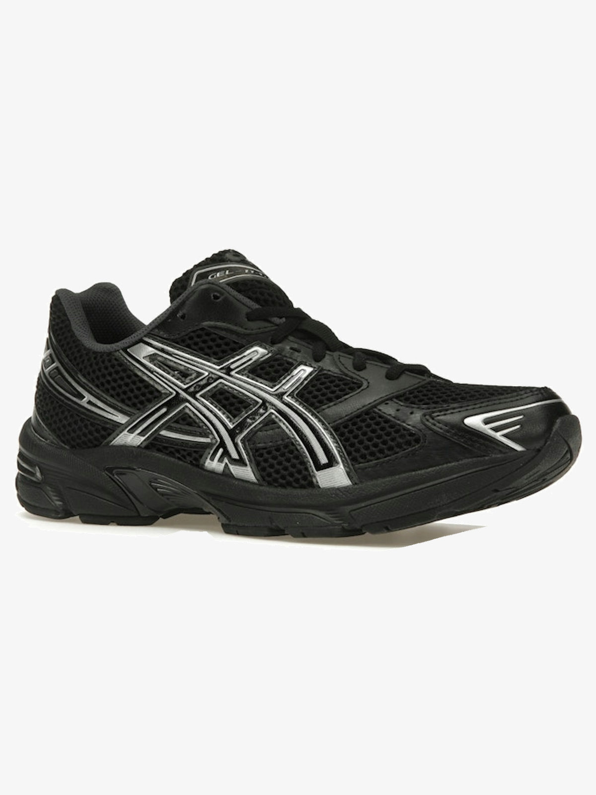 ASICS Gel-1130 'Black Pure Silver' β front three-quarter