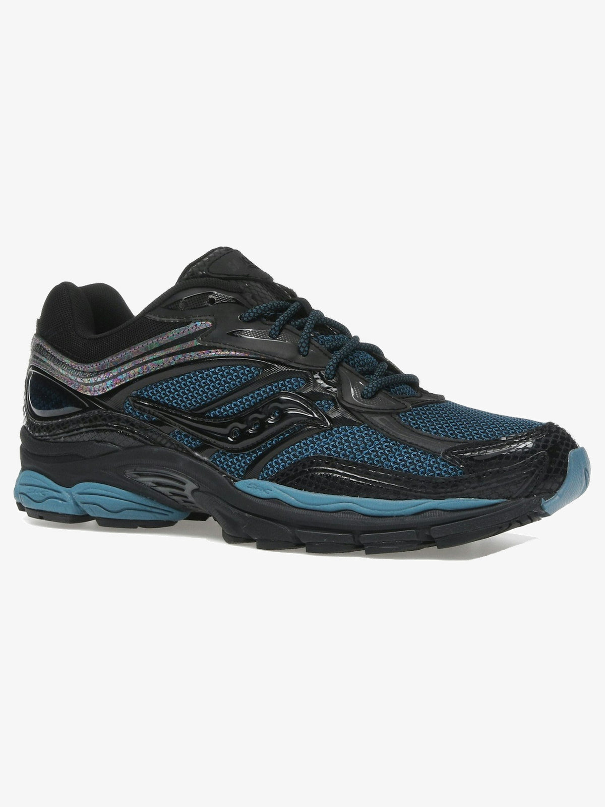 Saucony ProGrid Omni 9 'Glowaconstrictor Black' β front three-quarter