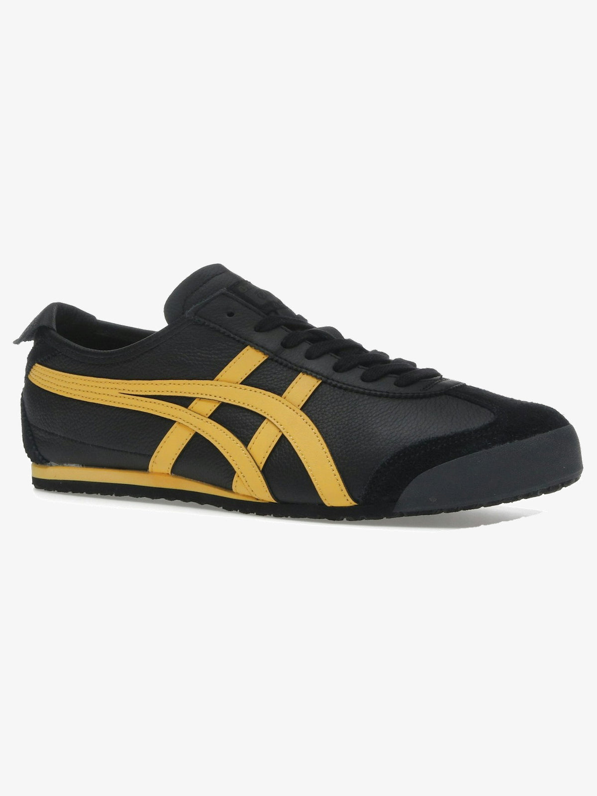 Onitsuka Tiger Mexico 66 'Black Yellow' β front three-quarter