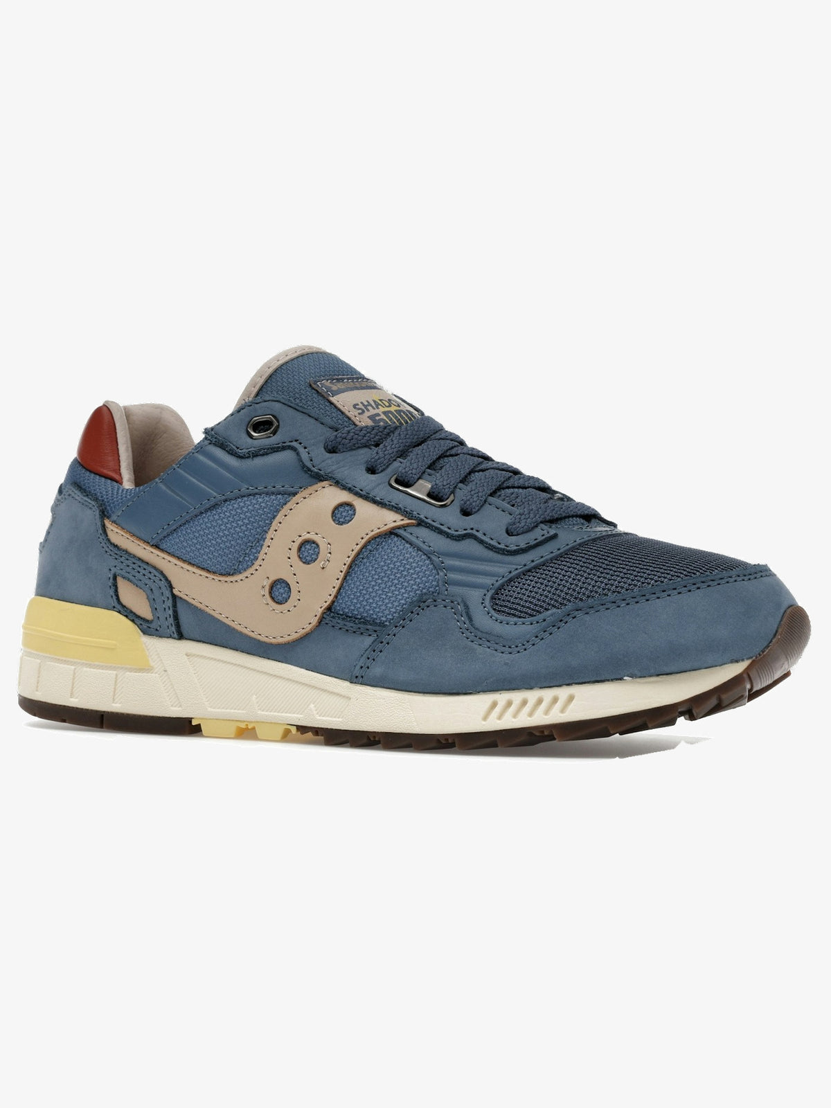 Saucony Shadow 5000 Premium 'Denim Yellow' β front three-quarter
