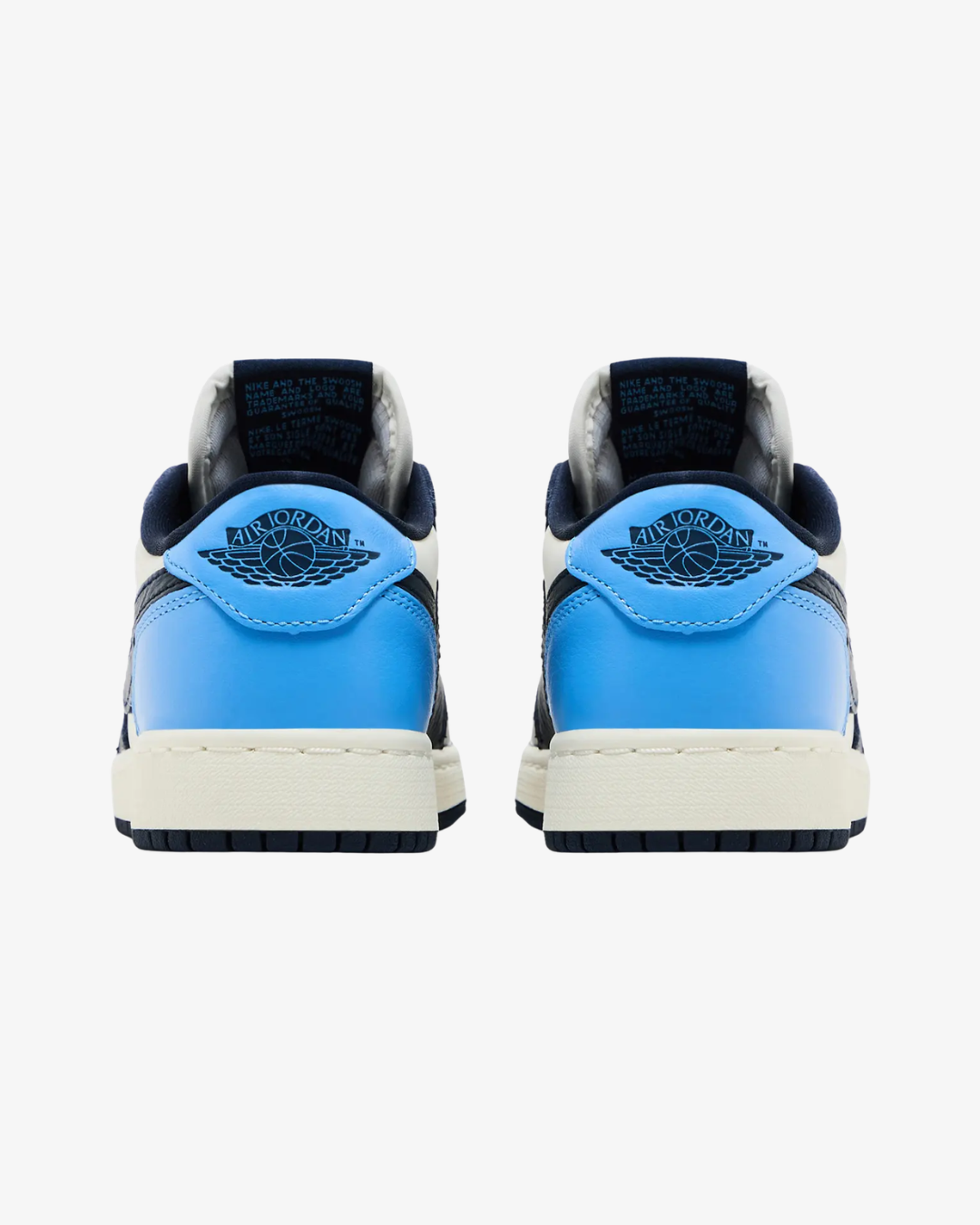 Air Jordan 1 Retro Low OG GS Obsidian UNC