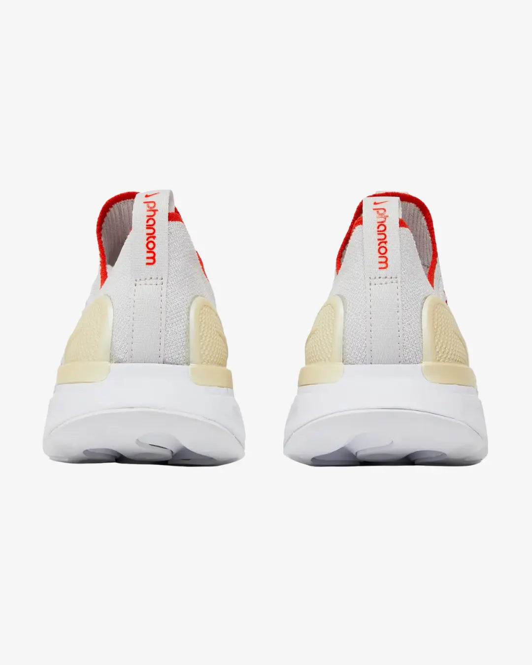 Nike React Phantom Run Flyknit 2 Vast Grey Orange Wmns Nike