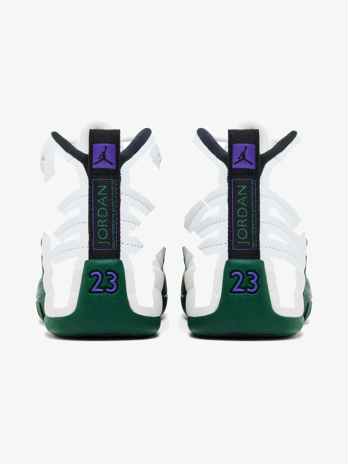 Jordan 12 Retro 'Bucks' (GS) β back
