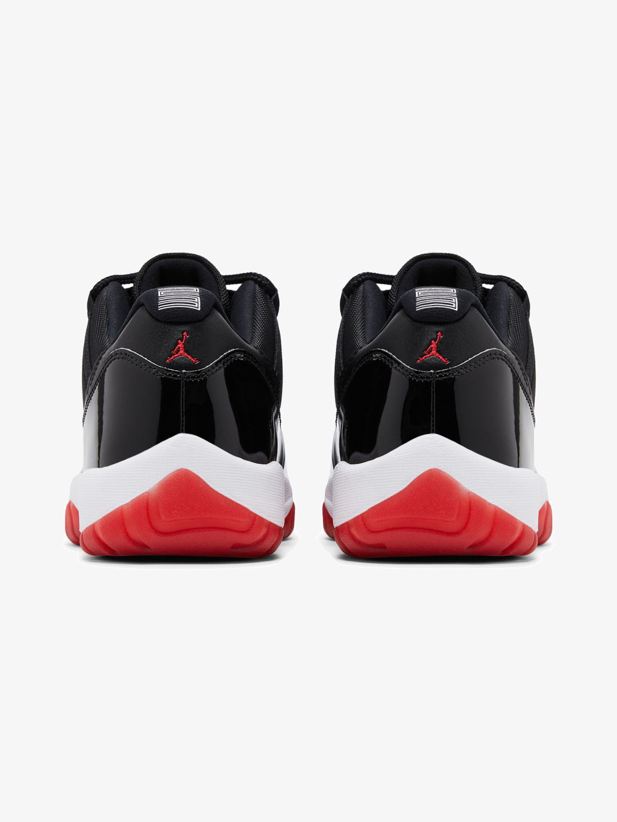 Jordan 11 Retro Low 'Bred (2025)' – back