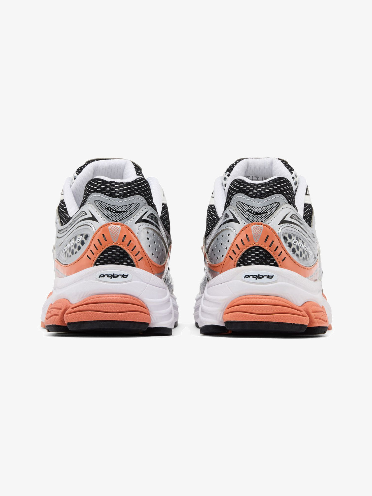 Saucony ProGrid Omni 9 'Silver Orange Black' β back