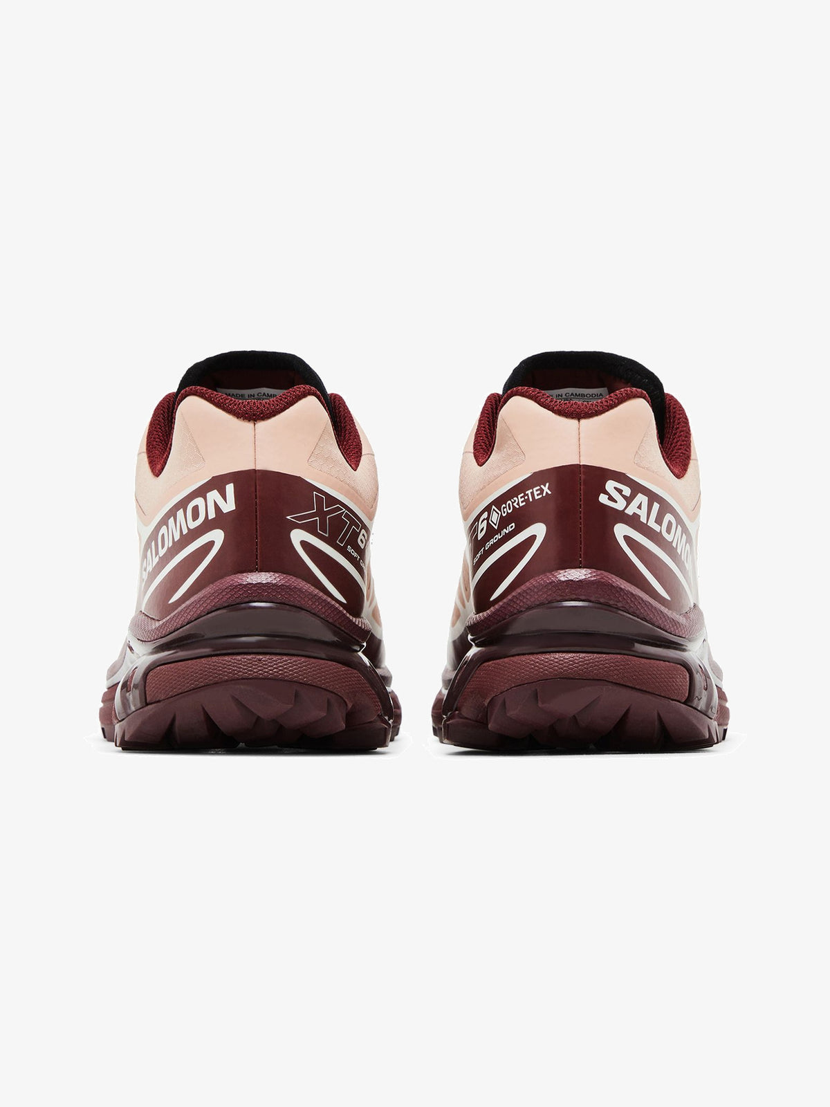 Salomon XT-6 Gore-Tex 'Mahogany Rose Tawny Port' β back