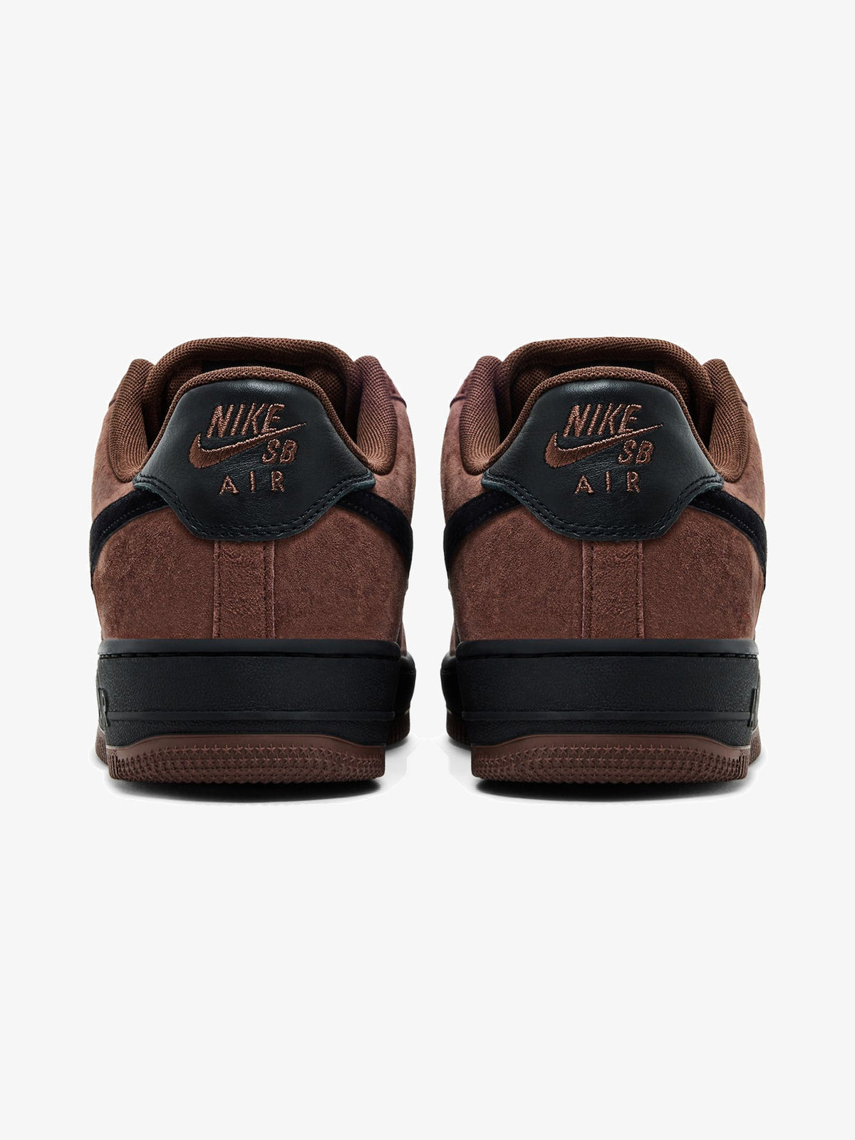 Nike SB Air Force 1 Low 'Light Chocolate Black' β back
