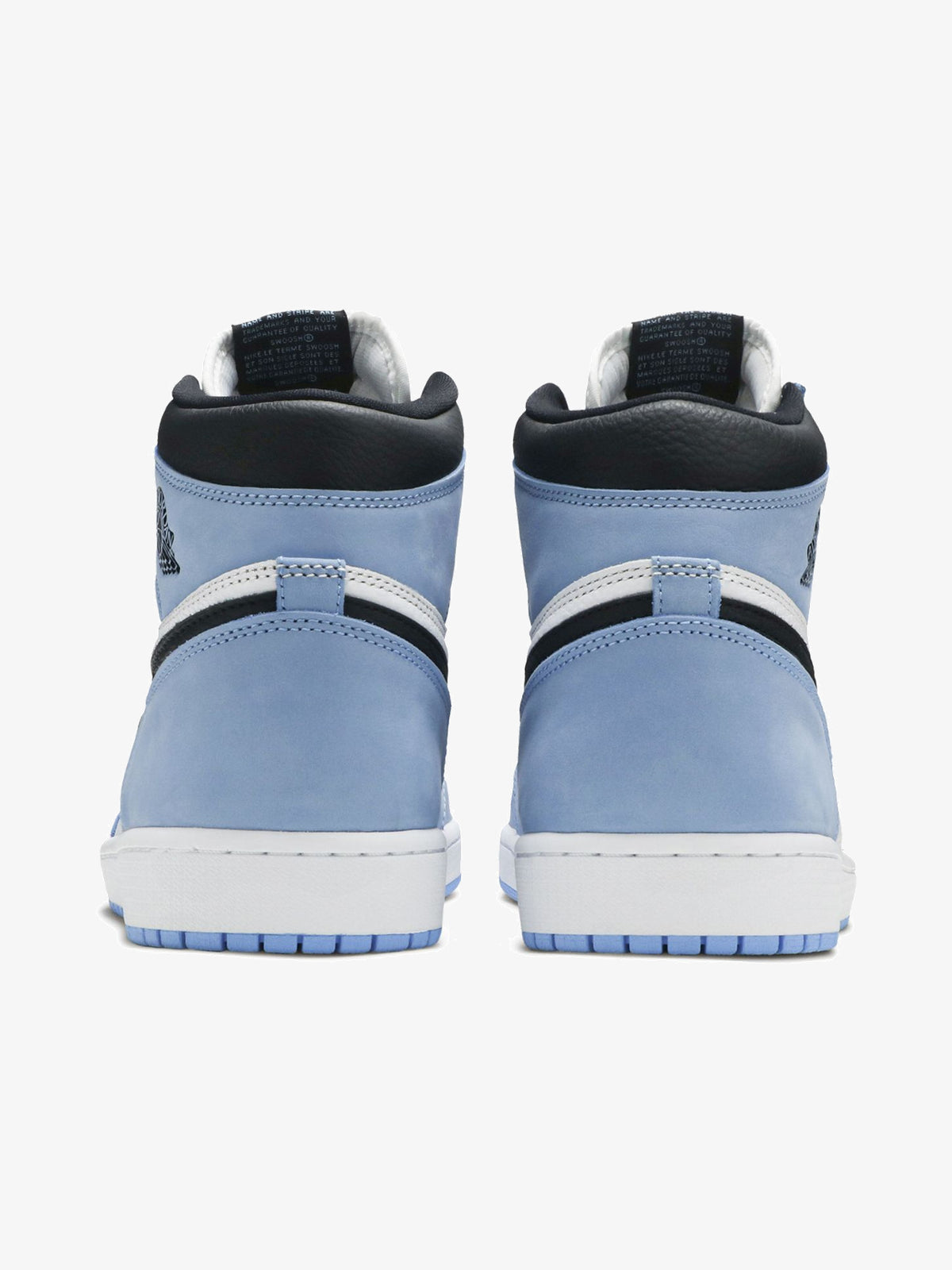 Jordan 1 Retro High OG 'University Blue' β back