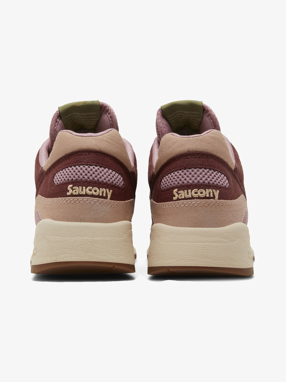 Saucony Shadow 6000 'Mushroom Burgundy' β back