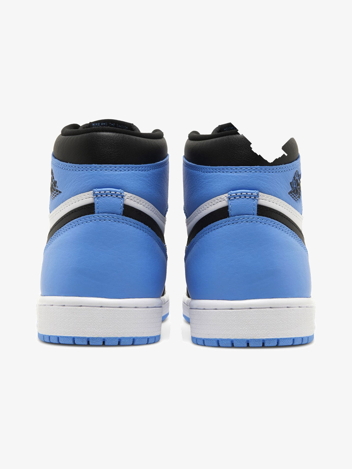Jordan 1 Retro High OG 'UNC Toe' β back