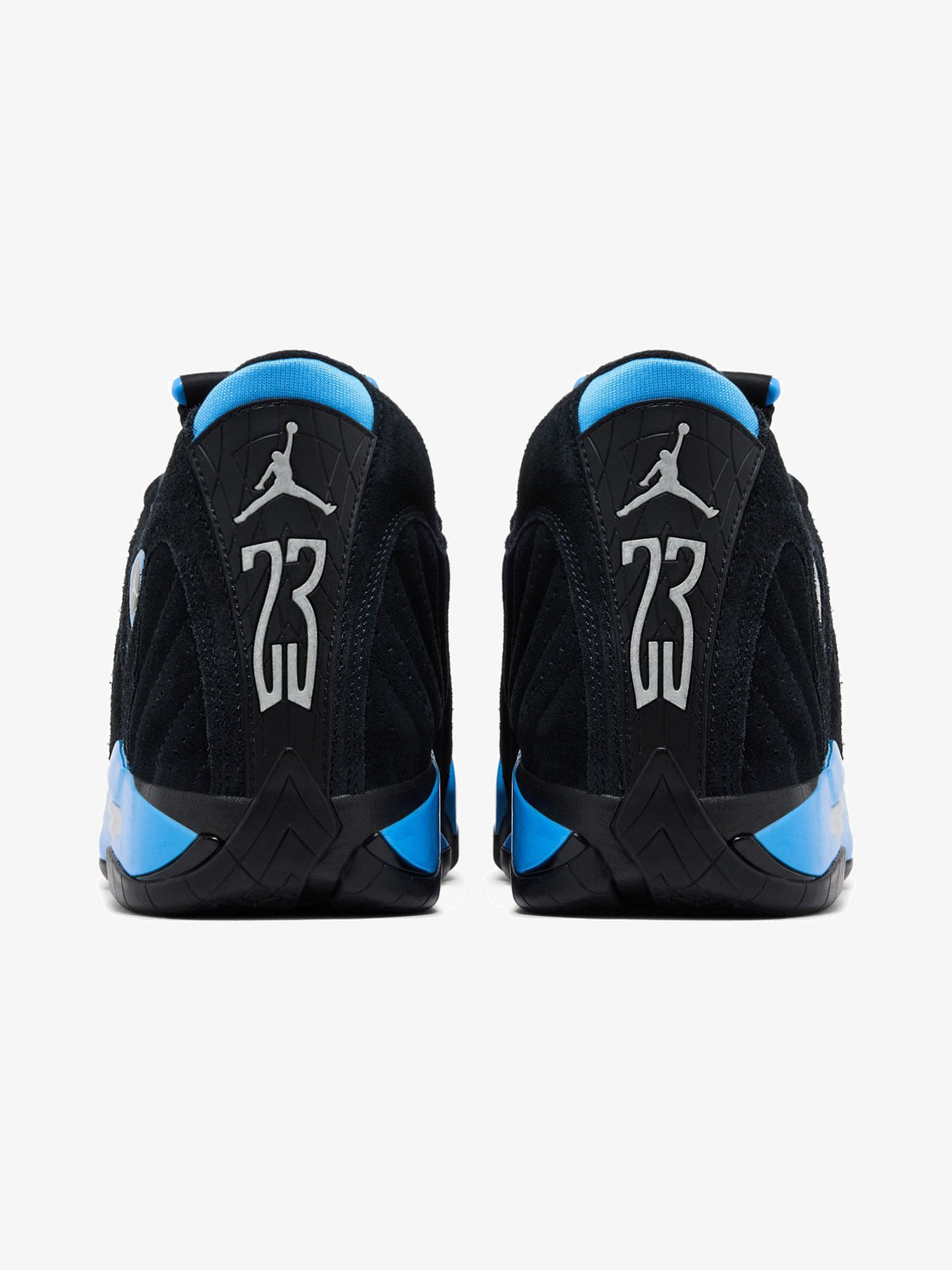Jordan 14 Retro 'Black University Blue (2026)' β back
