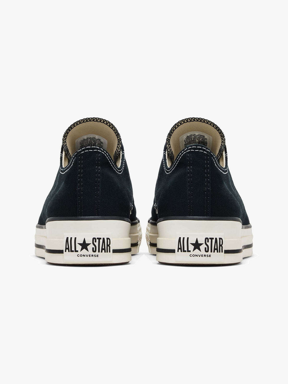 Converse Chuck Taylor All Star Throwback Low 'Black Vintage White' β back
