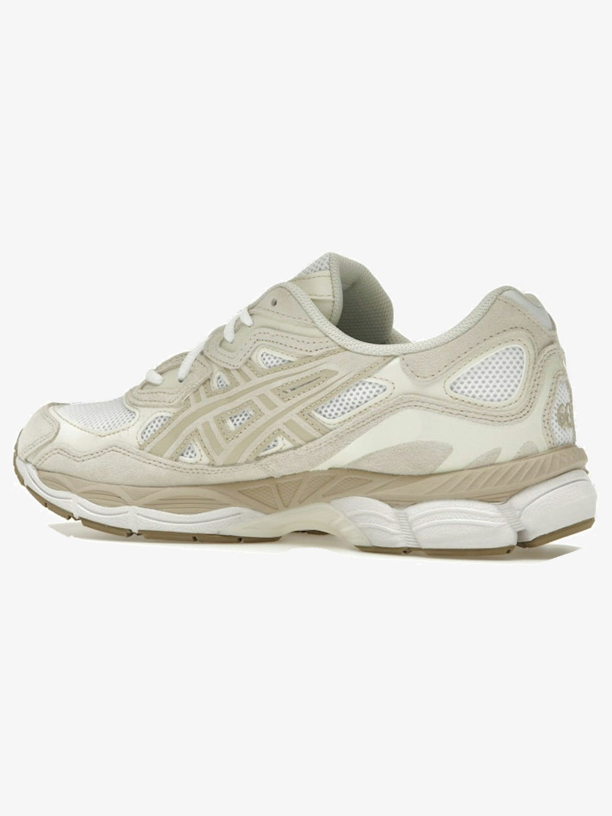 ASICS Gel-NYC 'White Feather Grey' β rear three-quarter