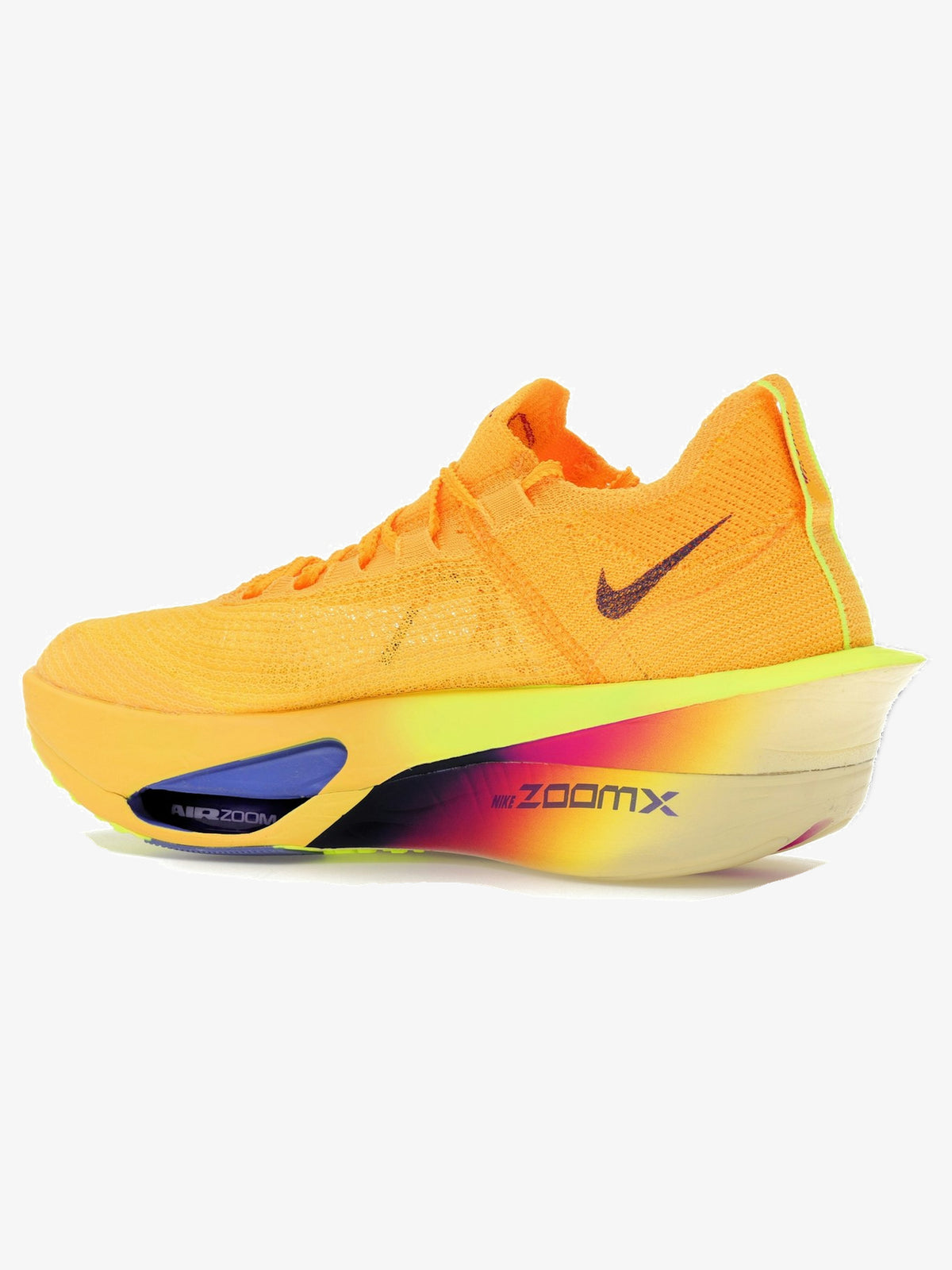 Nike Air Zoom Alphafly Next% 3 'Laser Orange Indigo Burst' β rear three-quarter