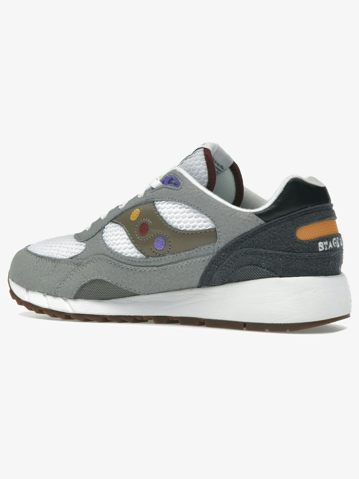 Saucony Shadow 6000 'Saucony & Friends Pack Hardcore Punk Scene' β rear three-quarter