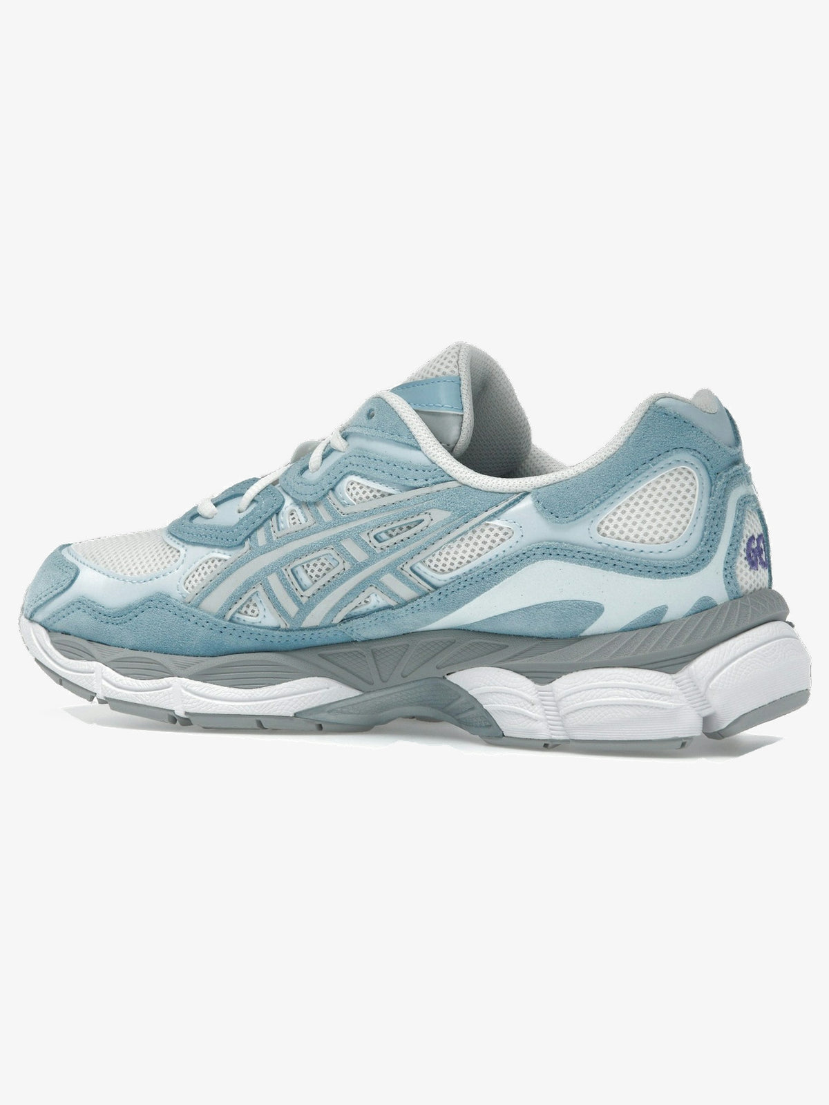 ASICS Gel-NYC 'Cream Arctic Sky' β rear three-quarter
