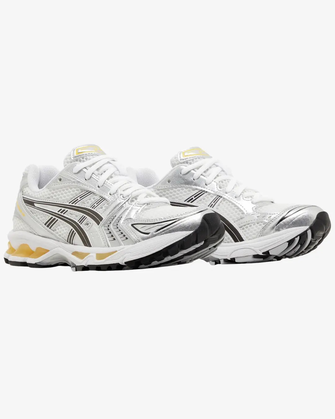 Asics Gel Kayano 14 White Tai-Chi Yellow Asics