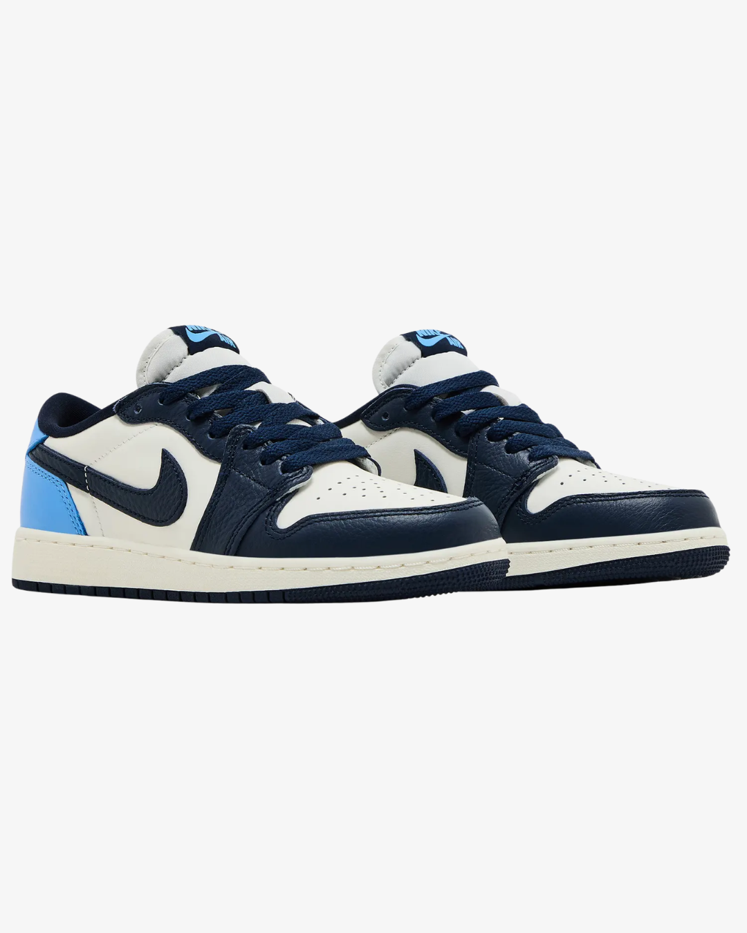 Air Jordan 1 Retro Low OG GS Obsidian UNC