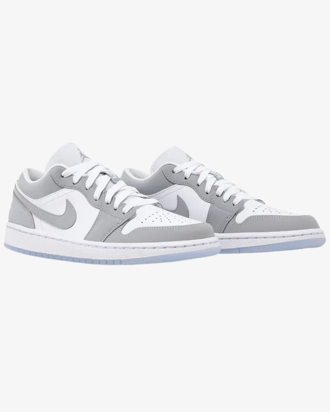 Air Jordan 1 Low White Wolf Grey Wmns