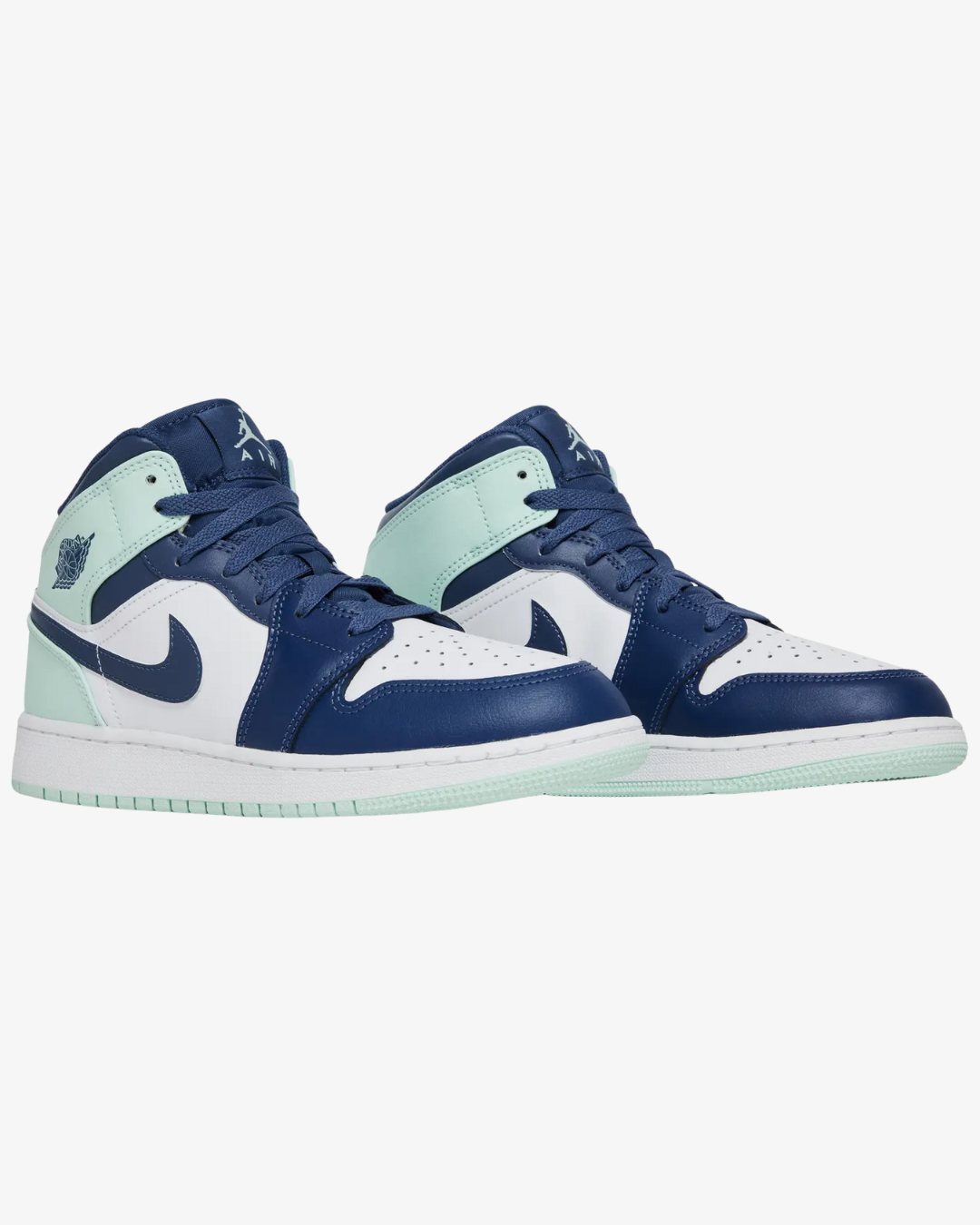 Air Jordan 1 Mid GS Blue Mint
