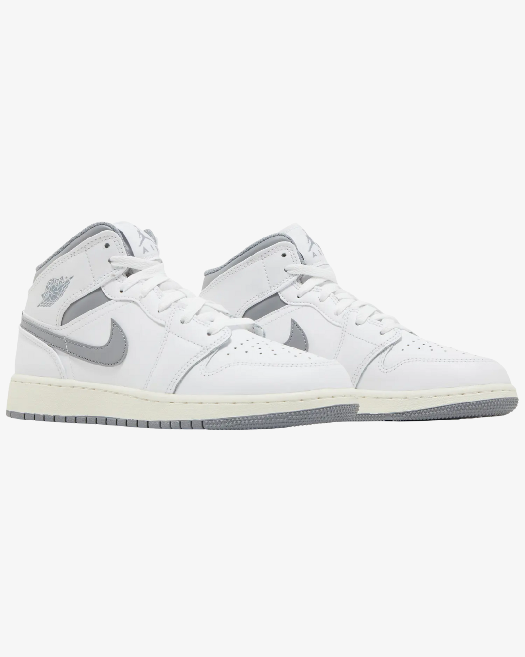 Air Jordan 1 Mid GS Neutral Grey