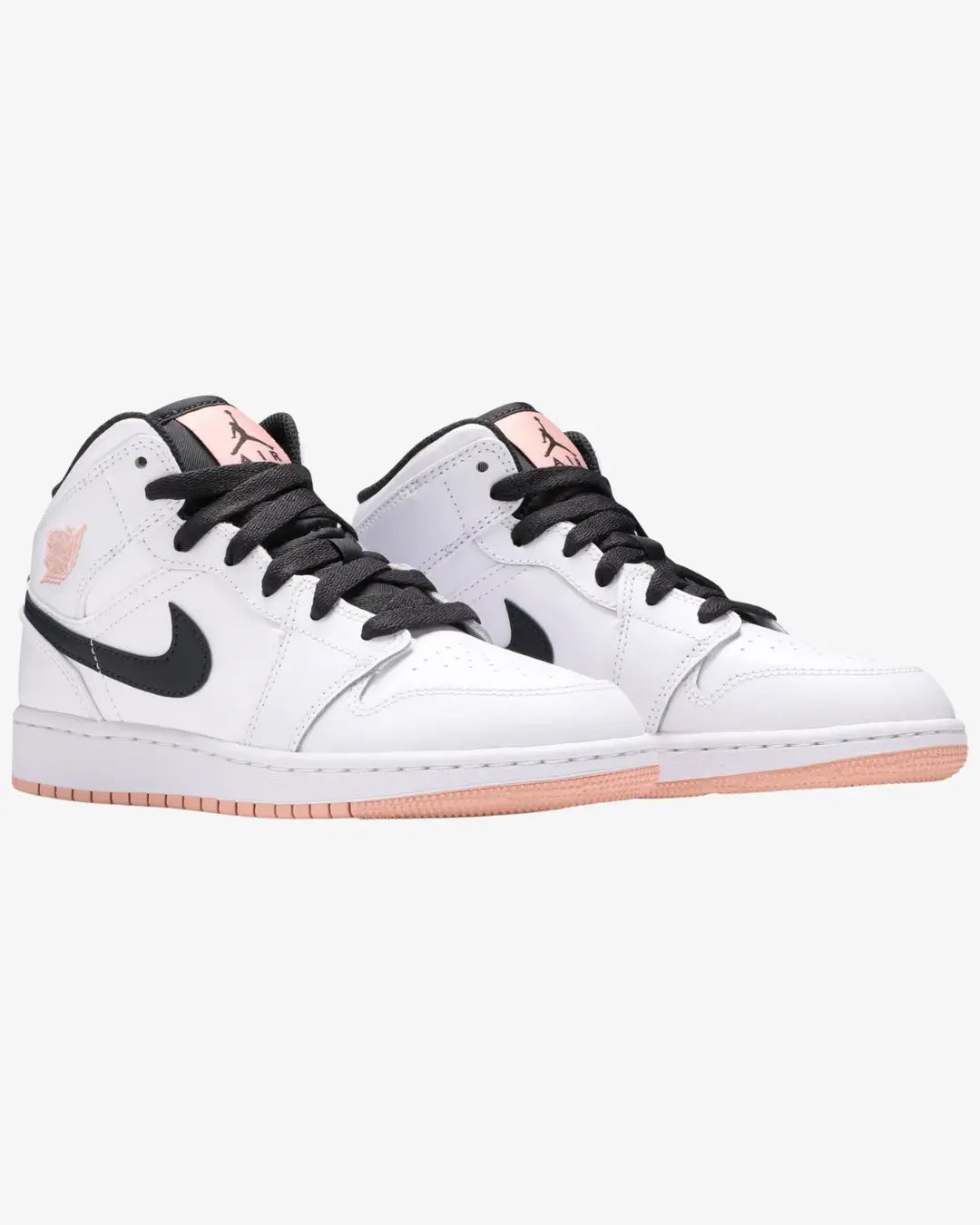 Air Jordan 1 Mid GS White Arctic Orange Air Jordan