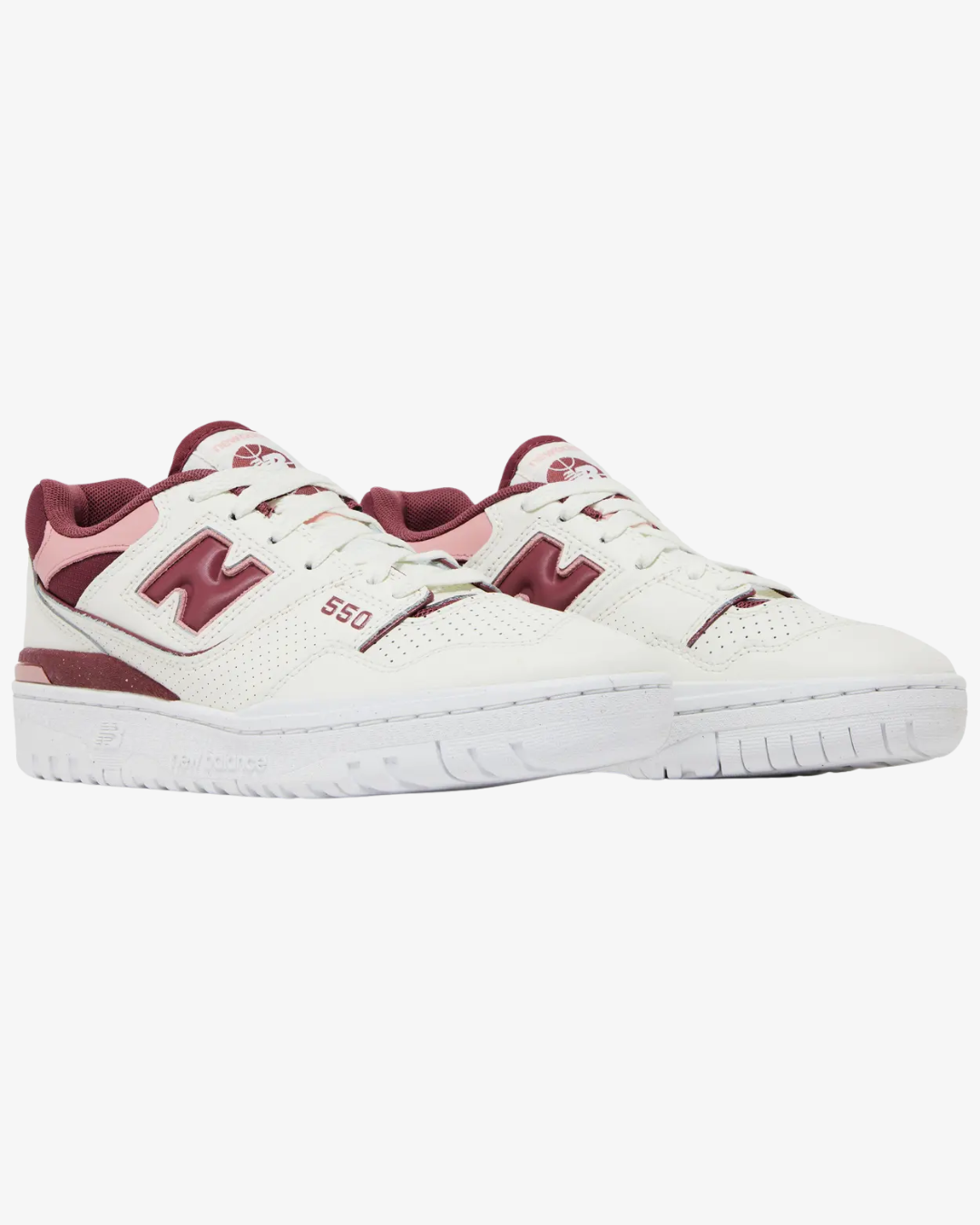 New Balance 550 Washed Burgundy Wmns
