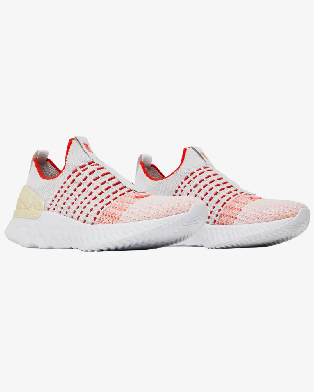 Nike React Phantom Run Flyknit 2 Vast Grey Orange Wmns Nike