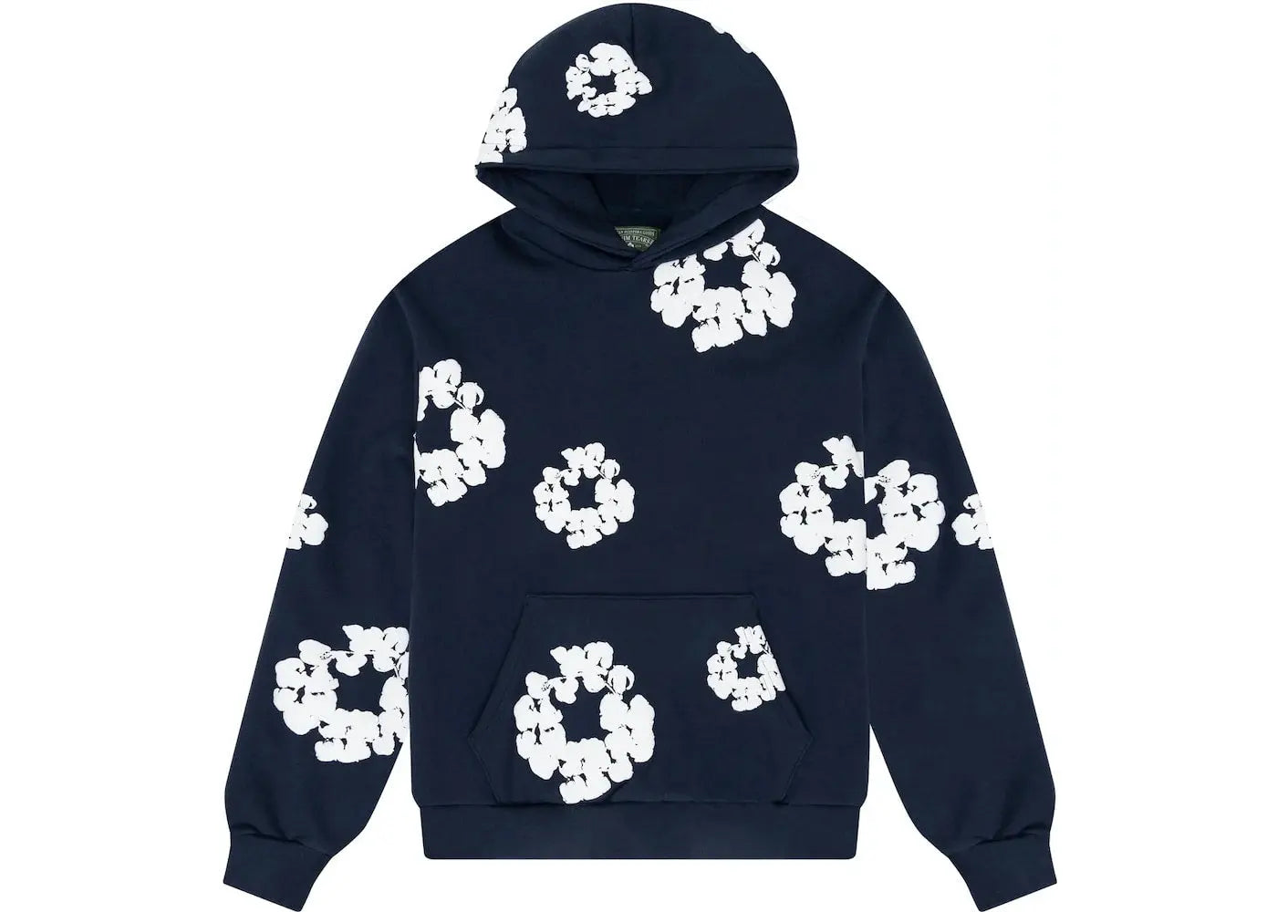Denim Tears The Cotton Wreath Sweatshirt Navy Basement