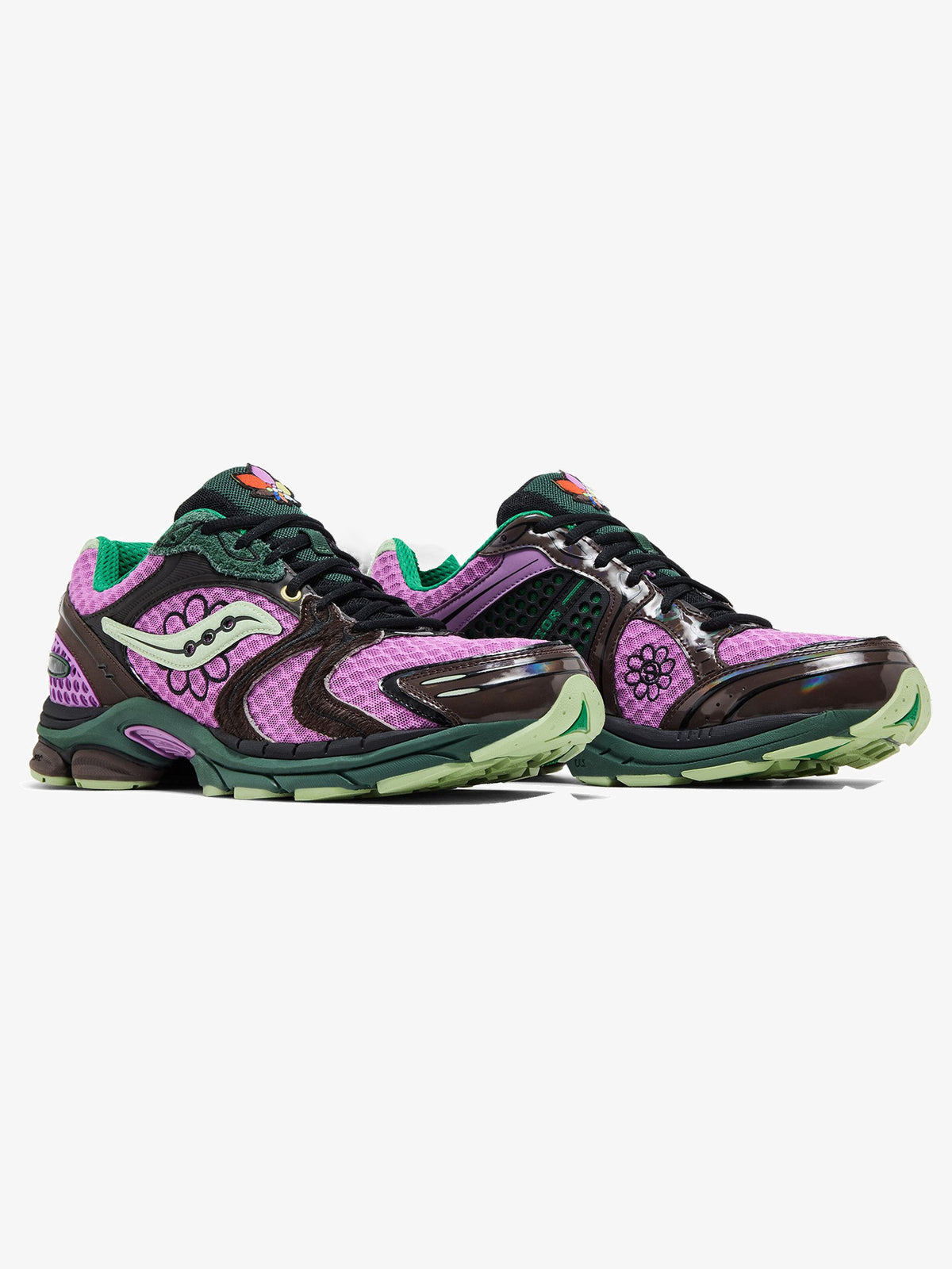 Saucony ProGrid Triumph 4 'Jae Tips Flowers Grow Uptown Perilla' β pair