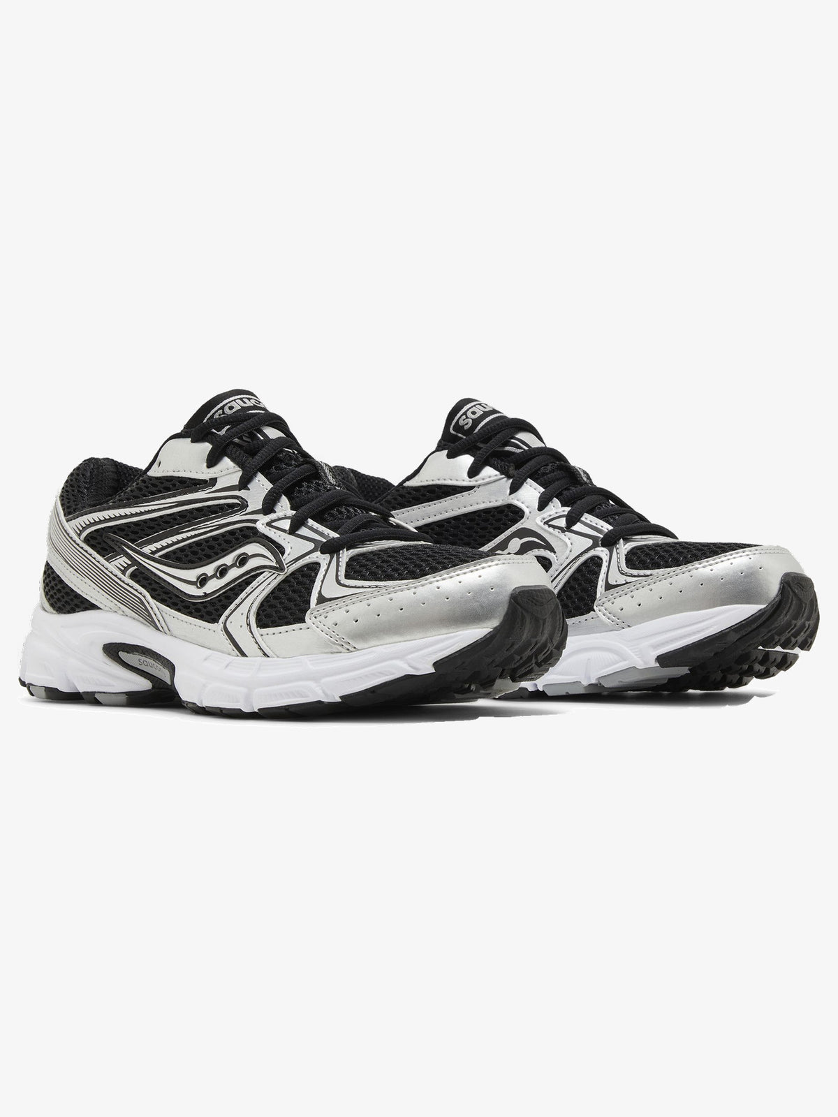 Saucony Grid Ride Millennium 'Black Silver' (W) β pair