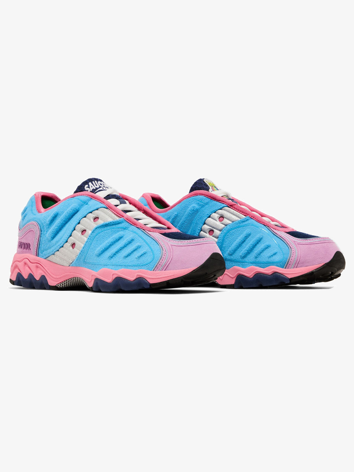 Saucony Matrix 'Jae Tips No Shoes In The House Blue Pink' β pair