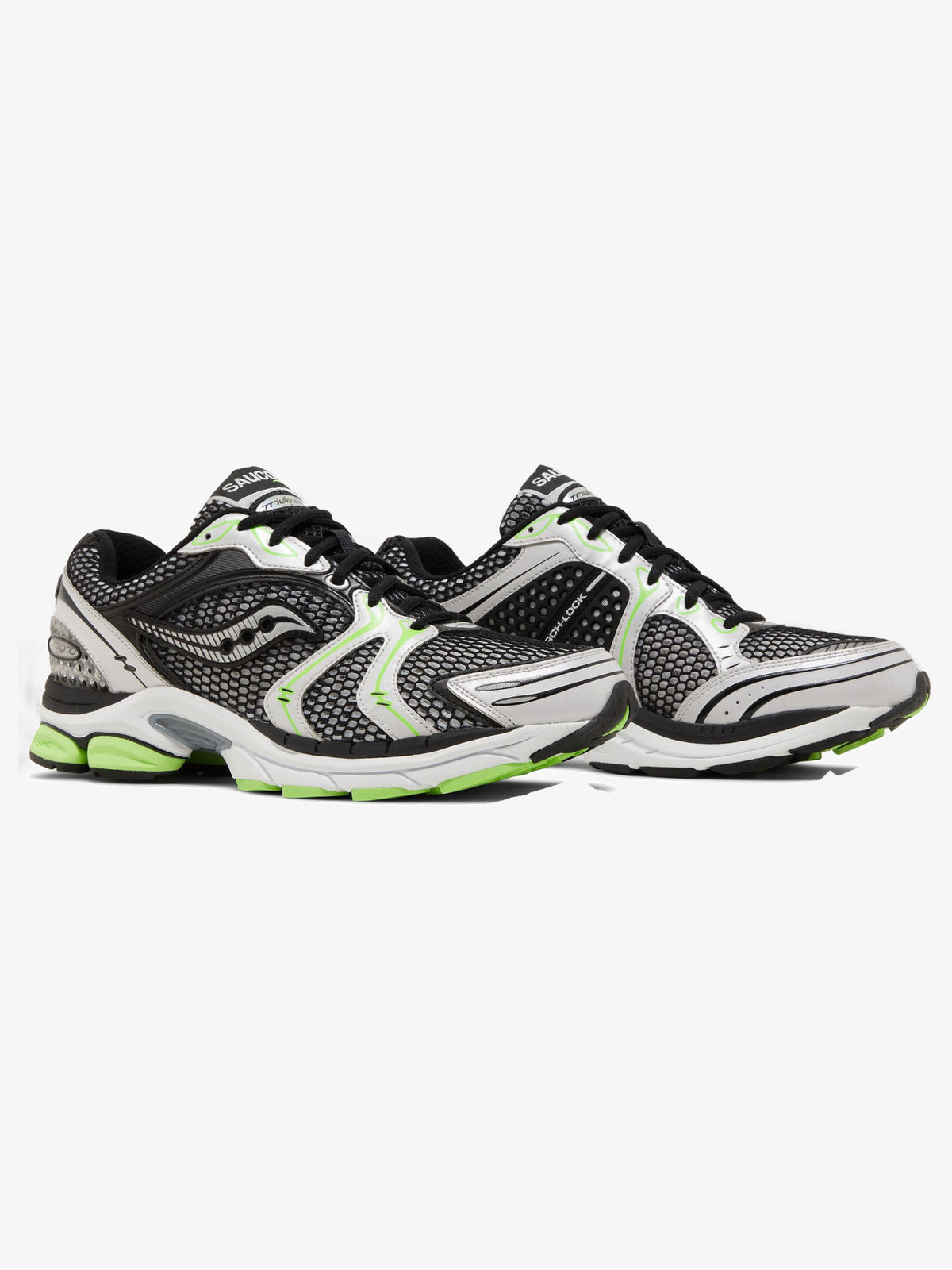 Saucony ProGrid Triumph 4 'Black Speed Green' β pair