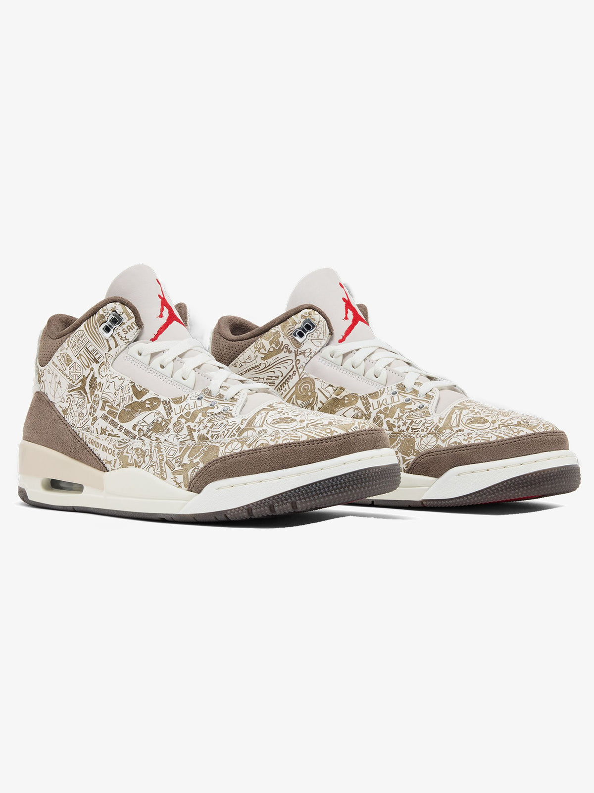 Jordan 3 Retro 'Laser Palomino' β pair