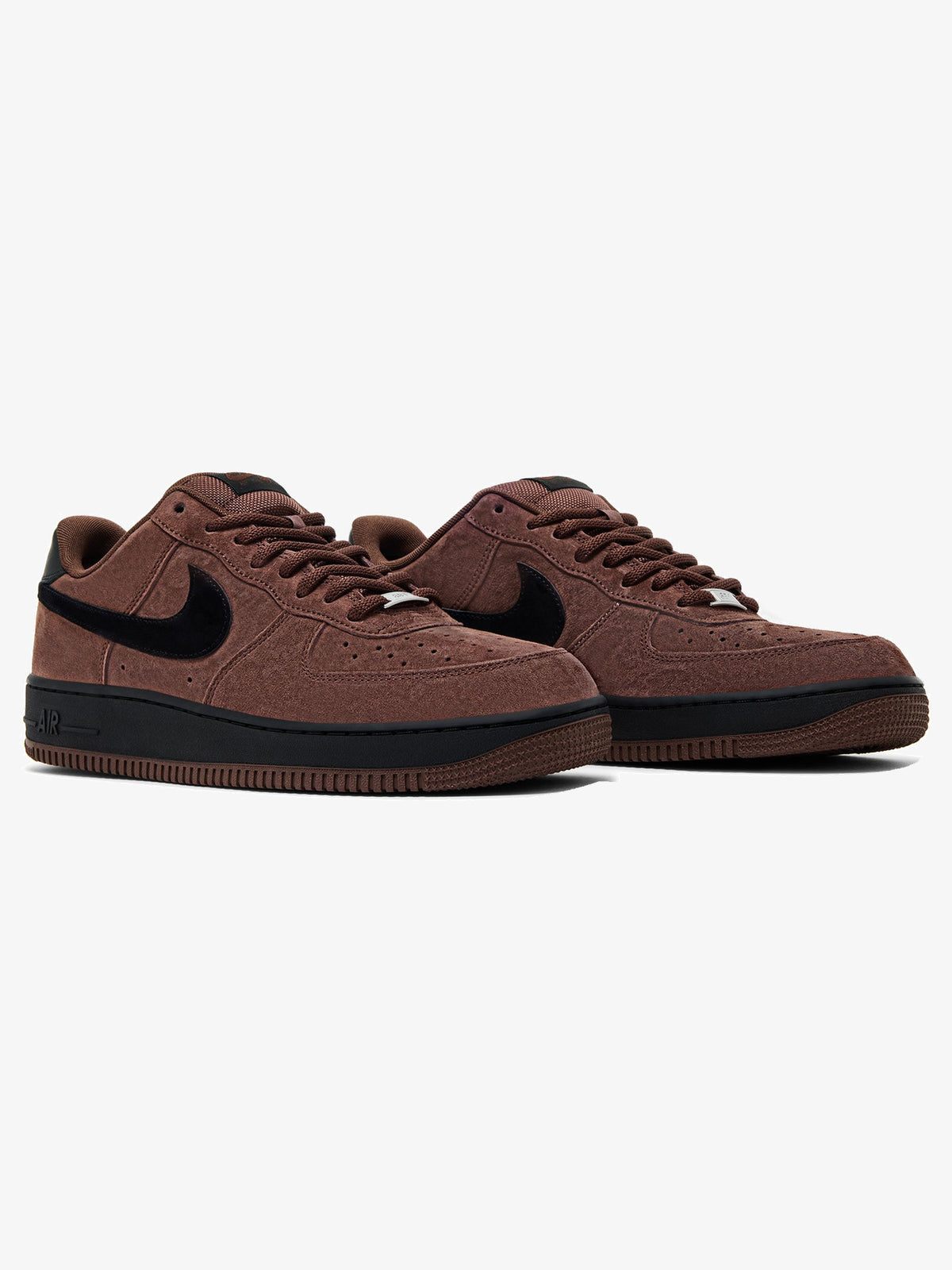 Nike SB Air Force 1 Low 'Light Chocolate Black' β pair